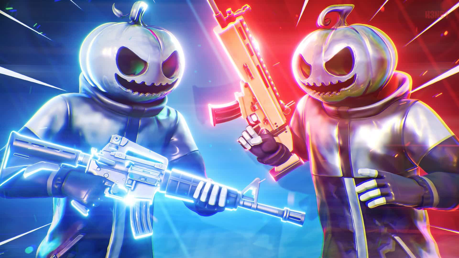 ⭐CHROME PUNK BATTLES 👑 🔴RED VS BLUE🔵