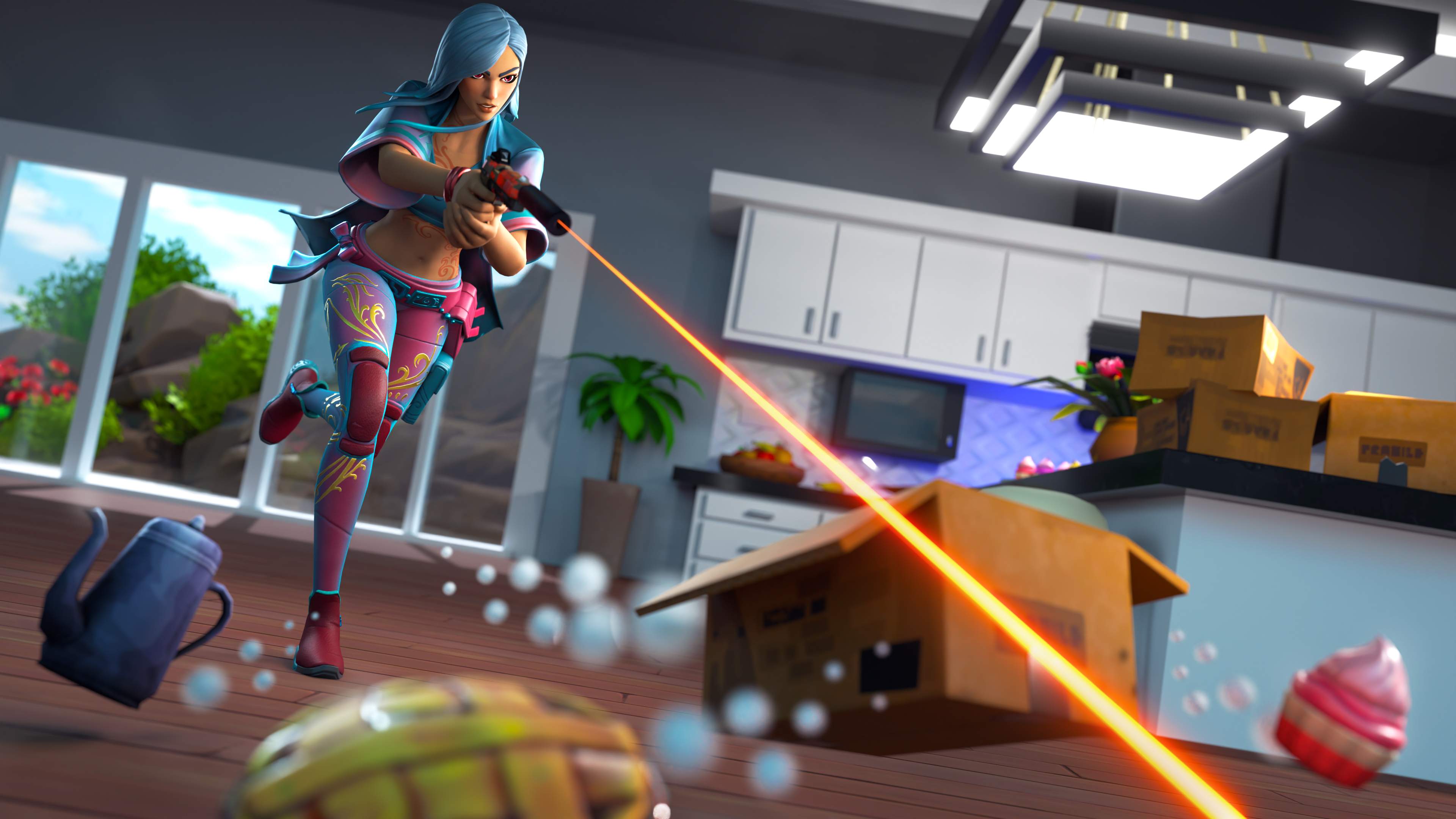 Modern House Prop Hunt