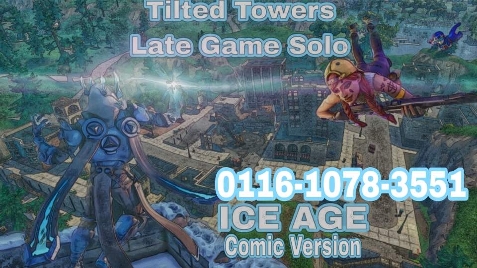 Tilted Towers Zone Wars ICE AGE Comic