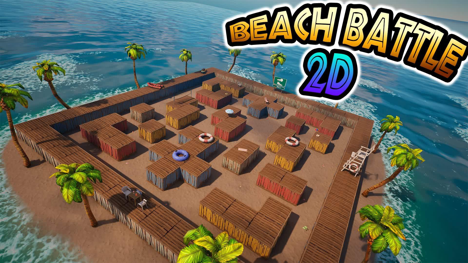 🏖 Beach Battle [2D Gun Game]