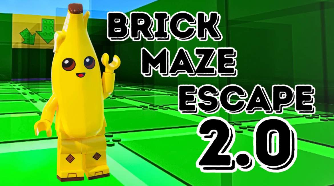 😝BRICK MAZE ESCAPE 2.0🕵️‍♂️