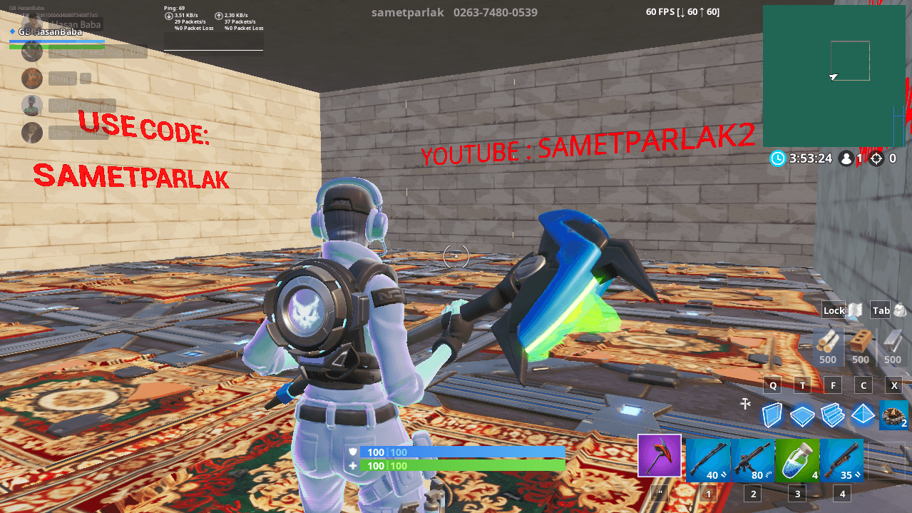 SAMET PARLAK ENDGAME MAP