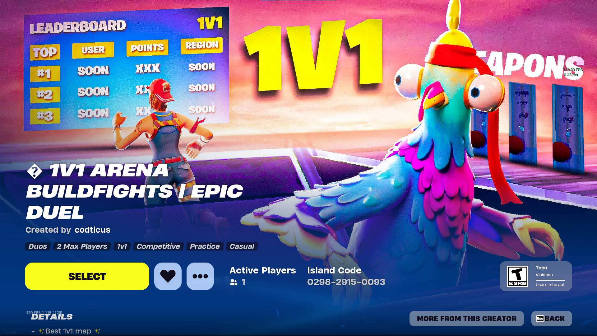 🪐 1v1 ARENA BUILDFIGHTS | EPIC DUEL