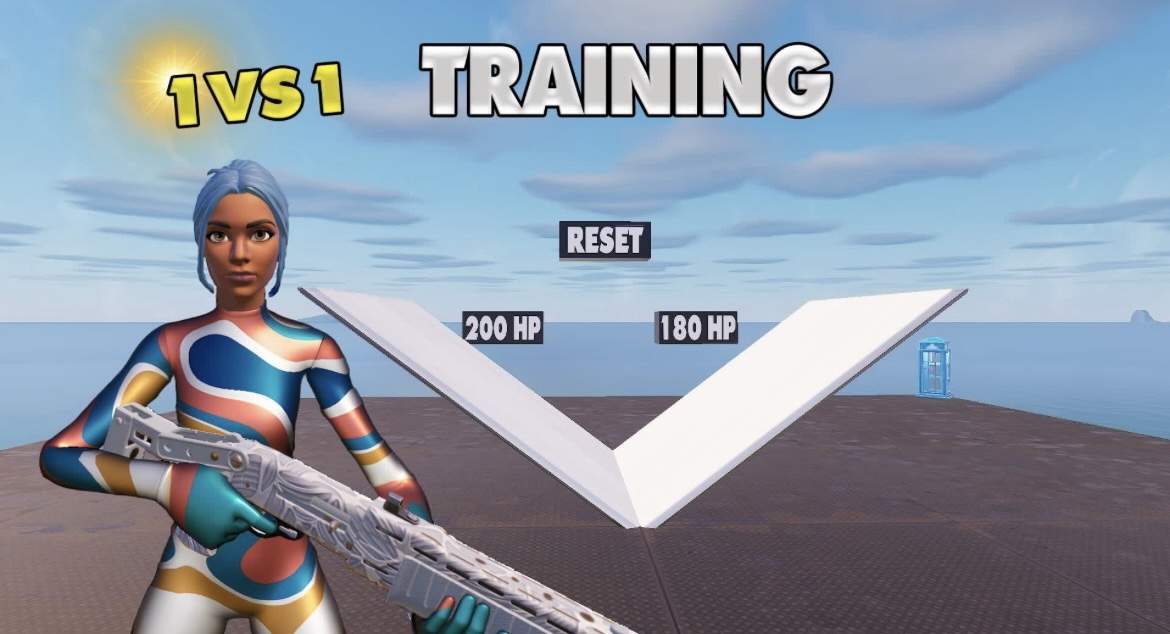 TRAINING 1V1 BUILD FIGHTS!
