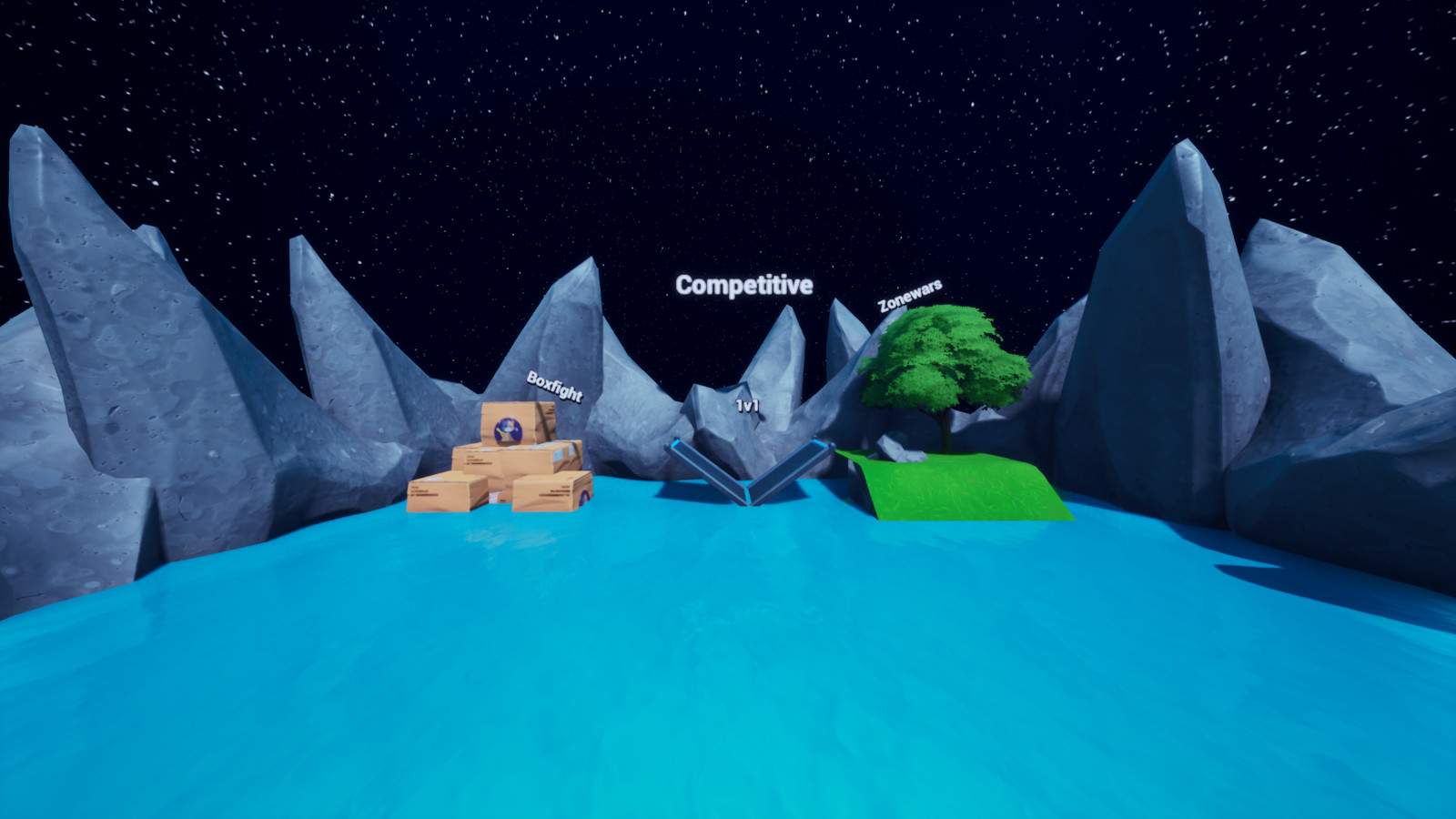 Competitive 1v1/Boxfight/ZW/FFA/4v4v4v4