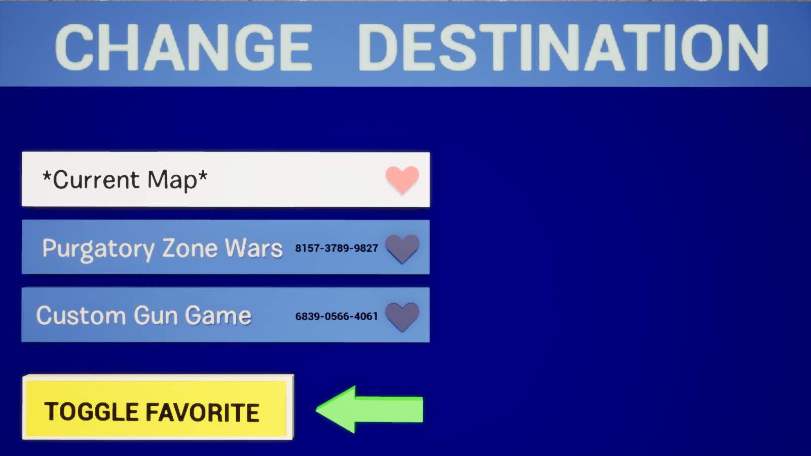 HOW TO FAV ISLAND (BLANK)