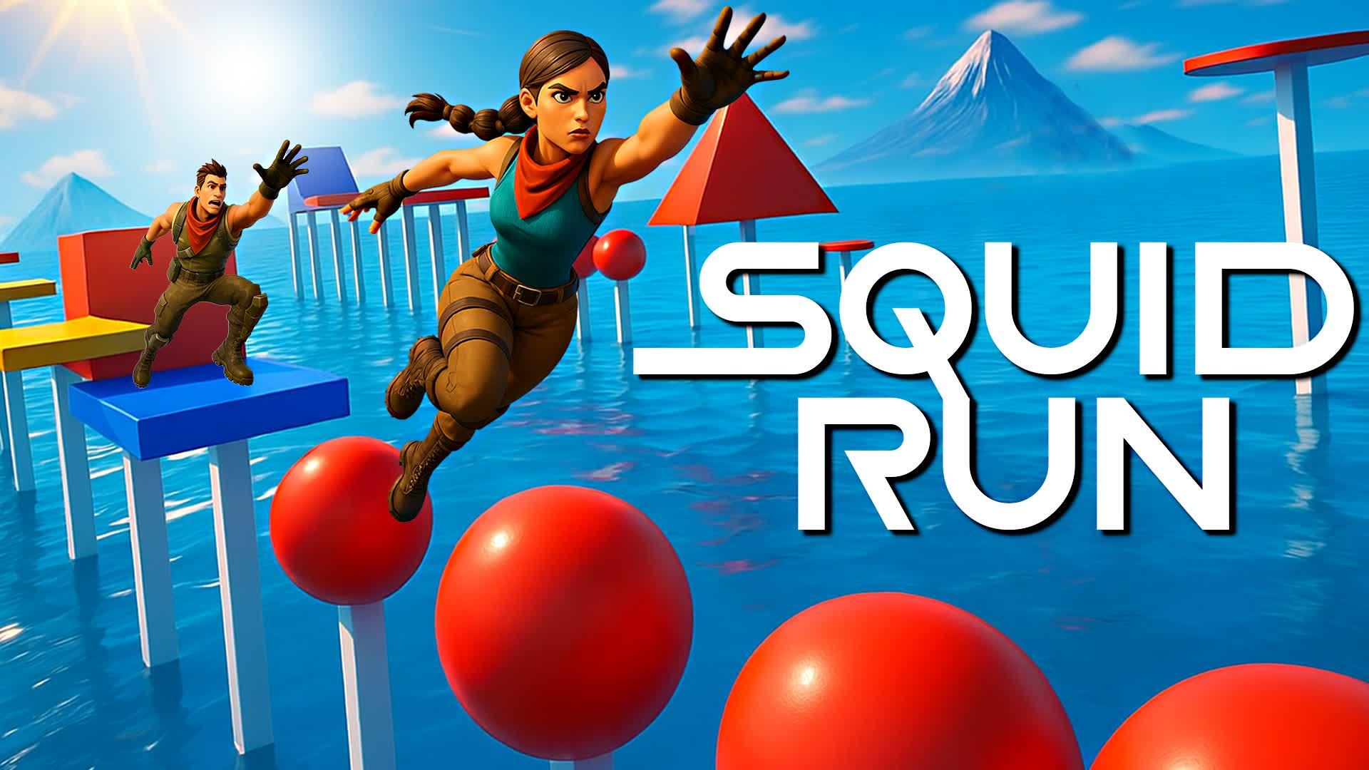 ⭐SQUID RUN - PARKOUR