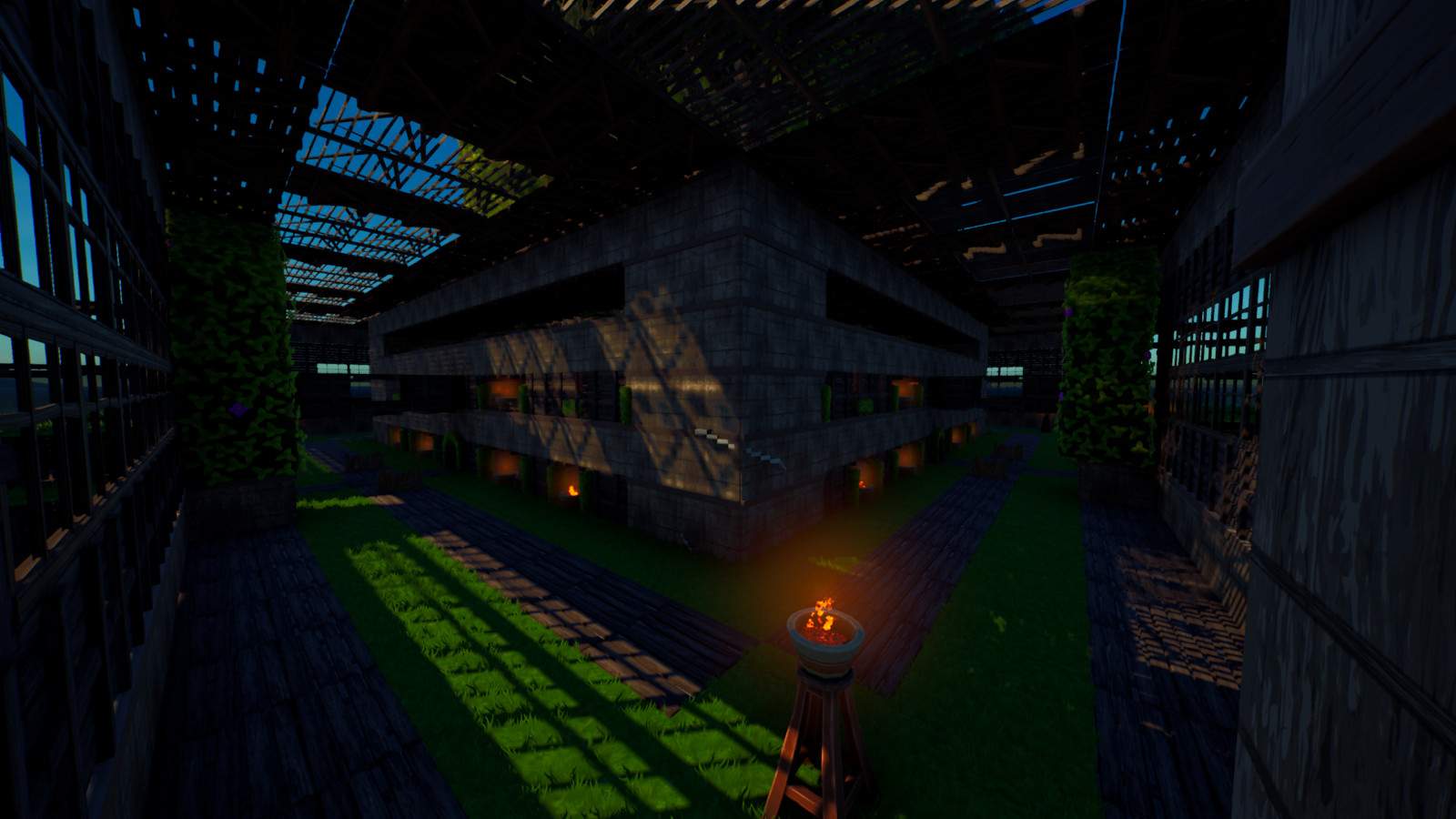 FIGHTING GRANDE ARÈNE DE BOIS