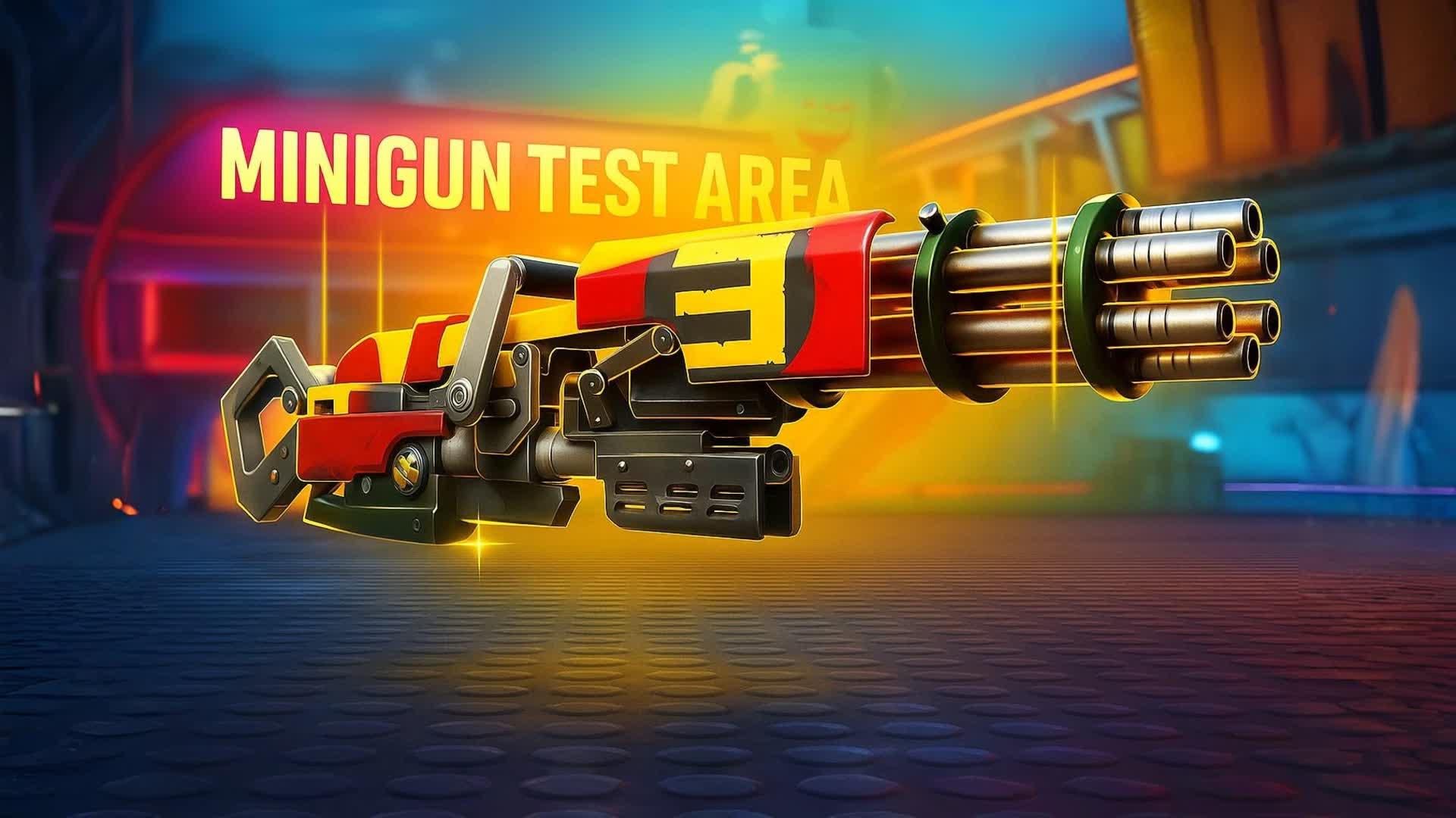 Minigun Test Area