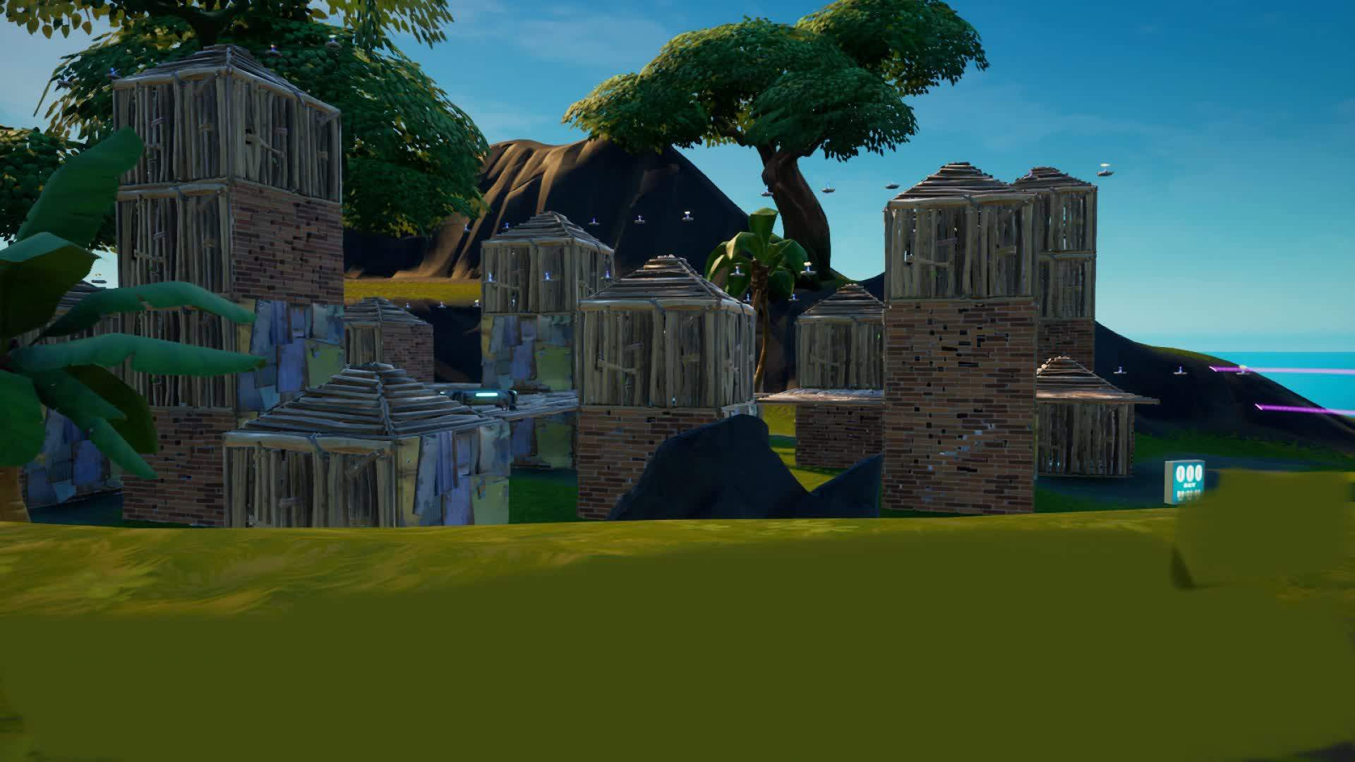 The HZ1 battle royale map