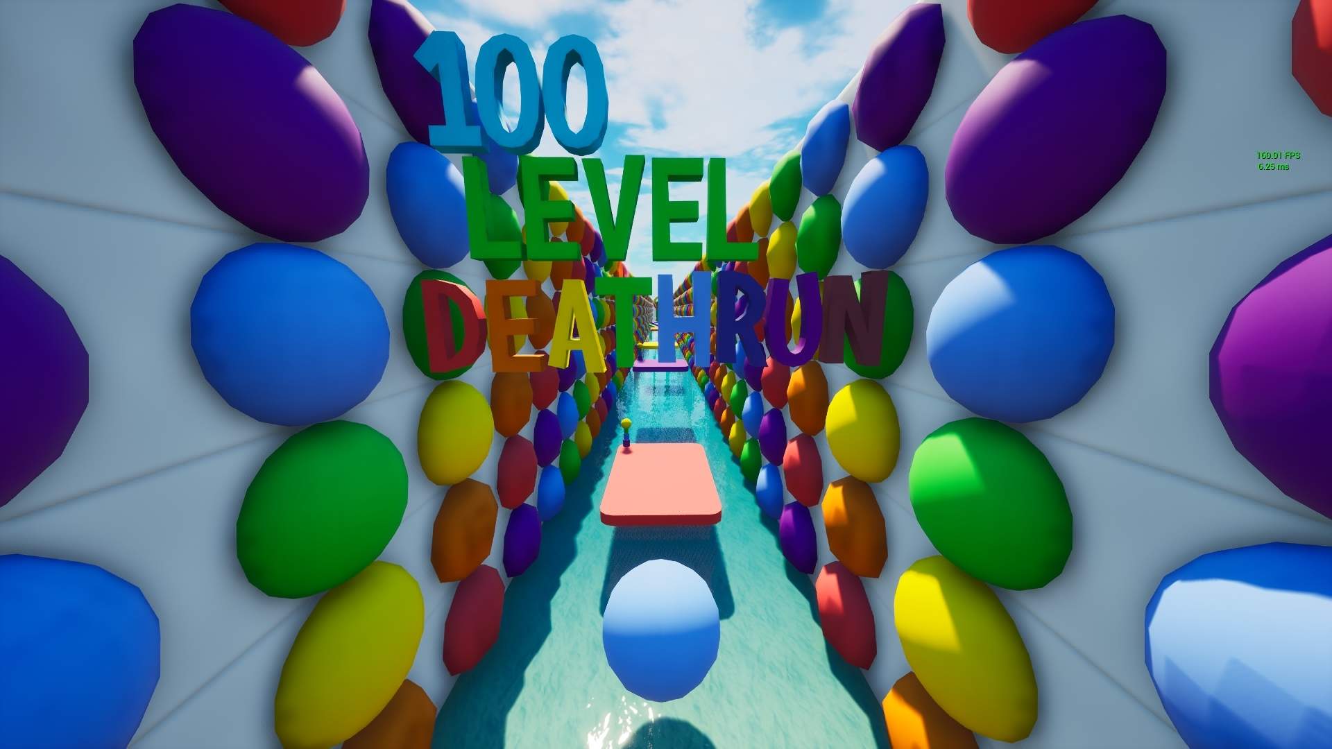 100 LEVEL RAINBOW DEATHRUN 🌈