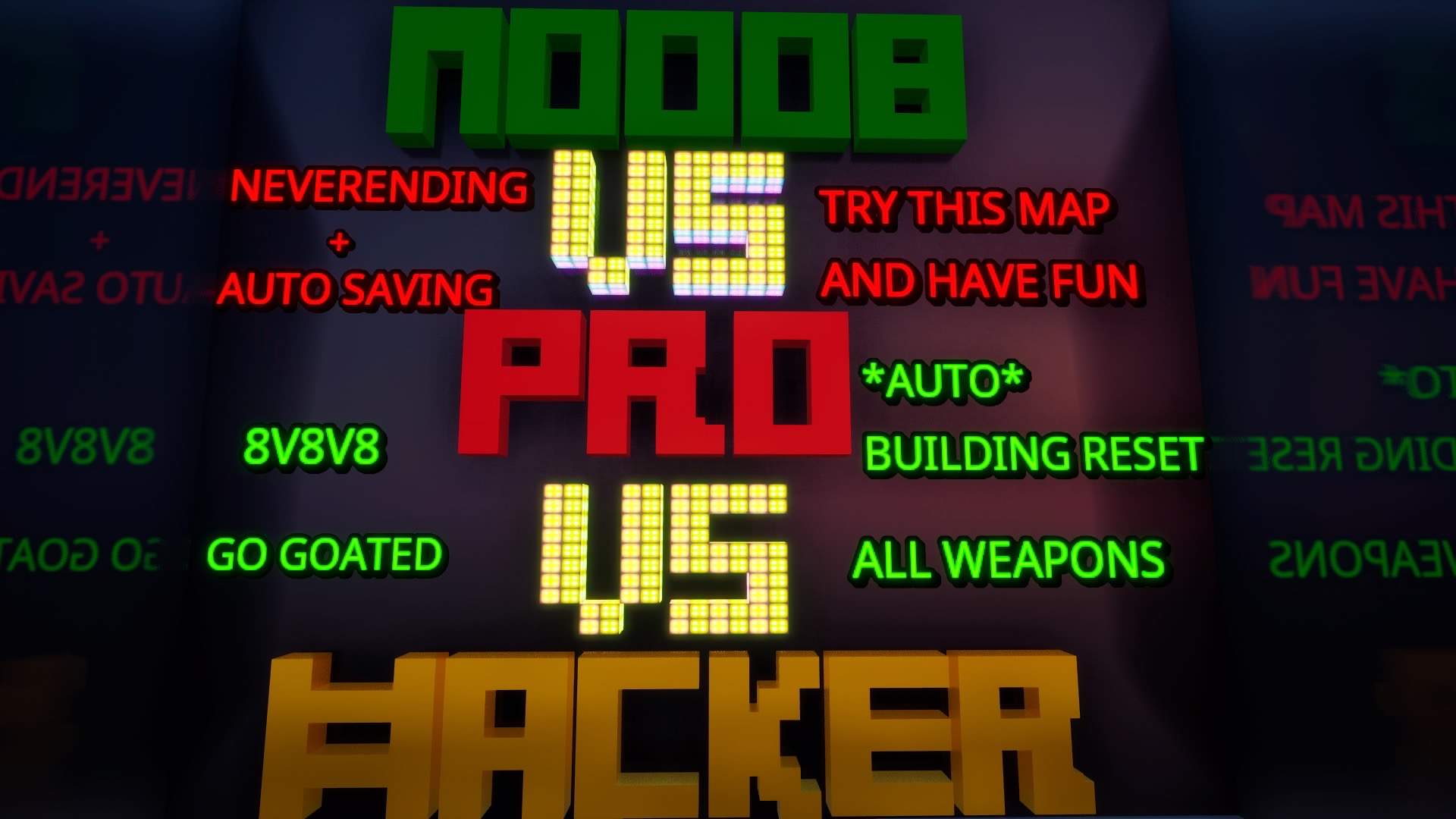 NOOB VS PRO VS HACKER PRO100 + GO GOATED