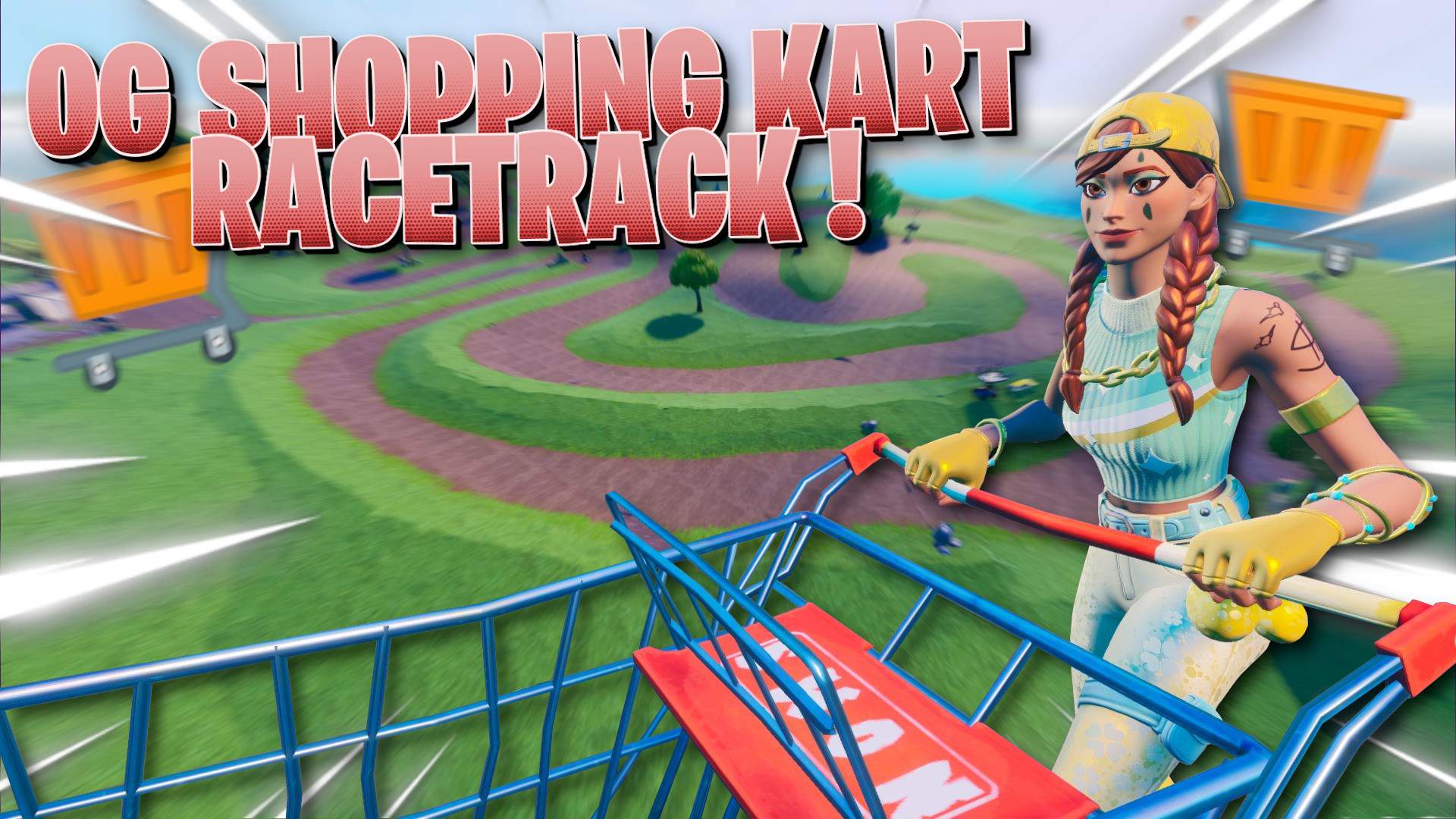 🛒OG SHOPPING KART RACETRACK ! 🛒
