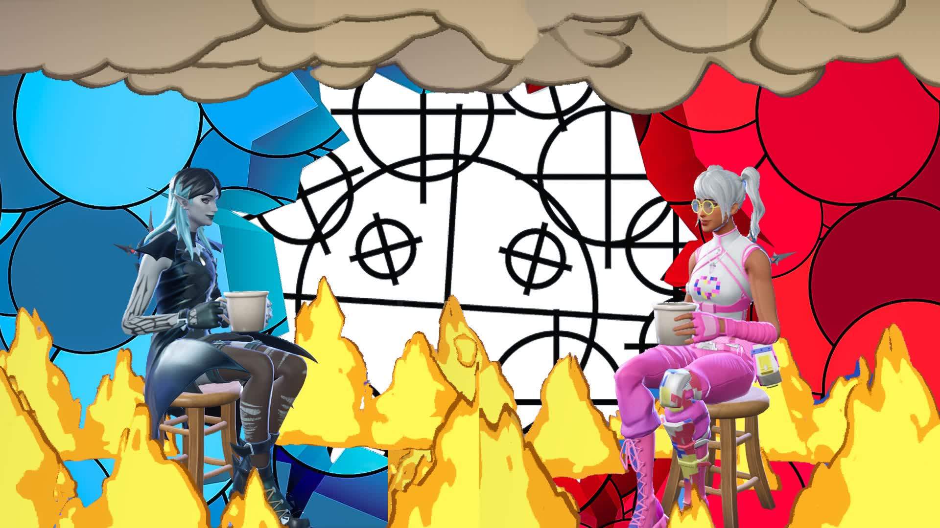 Color Flip Heroes Red Vs Blue