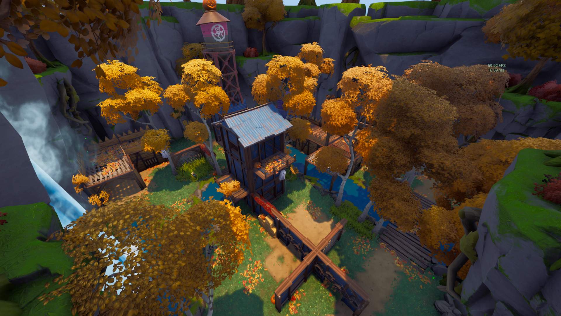 Fall Free-for-All | 1-Shot Gun Game