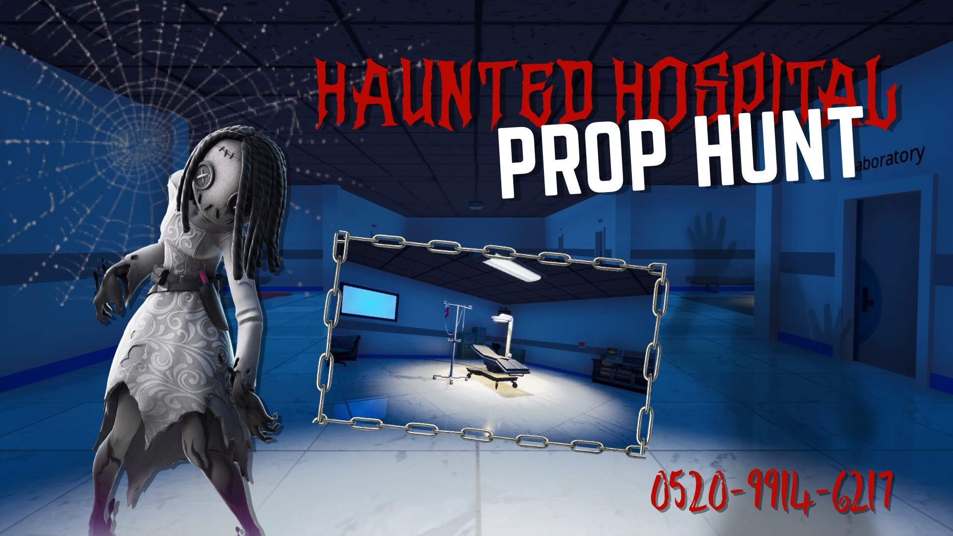 HAUNTED HOSPITAL PROP HUNT