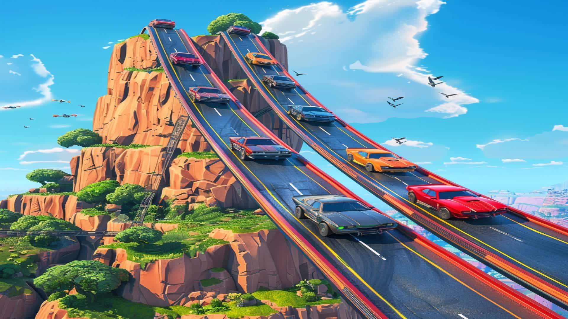 CARS ULTRA RAMP 🎯 IMPOSSIBLE 🔴