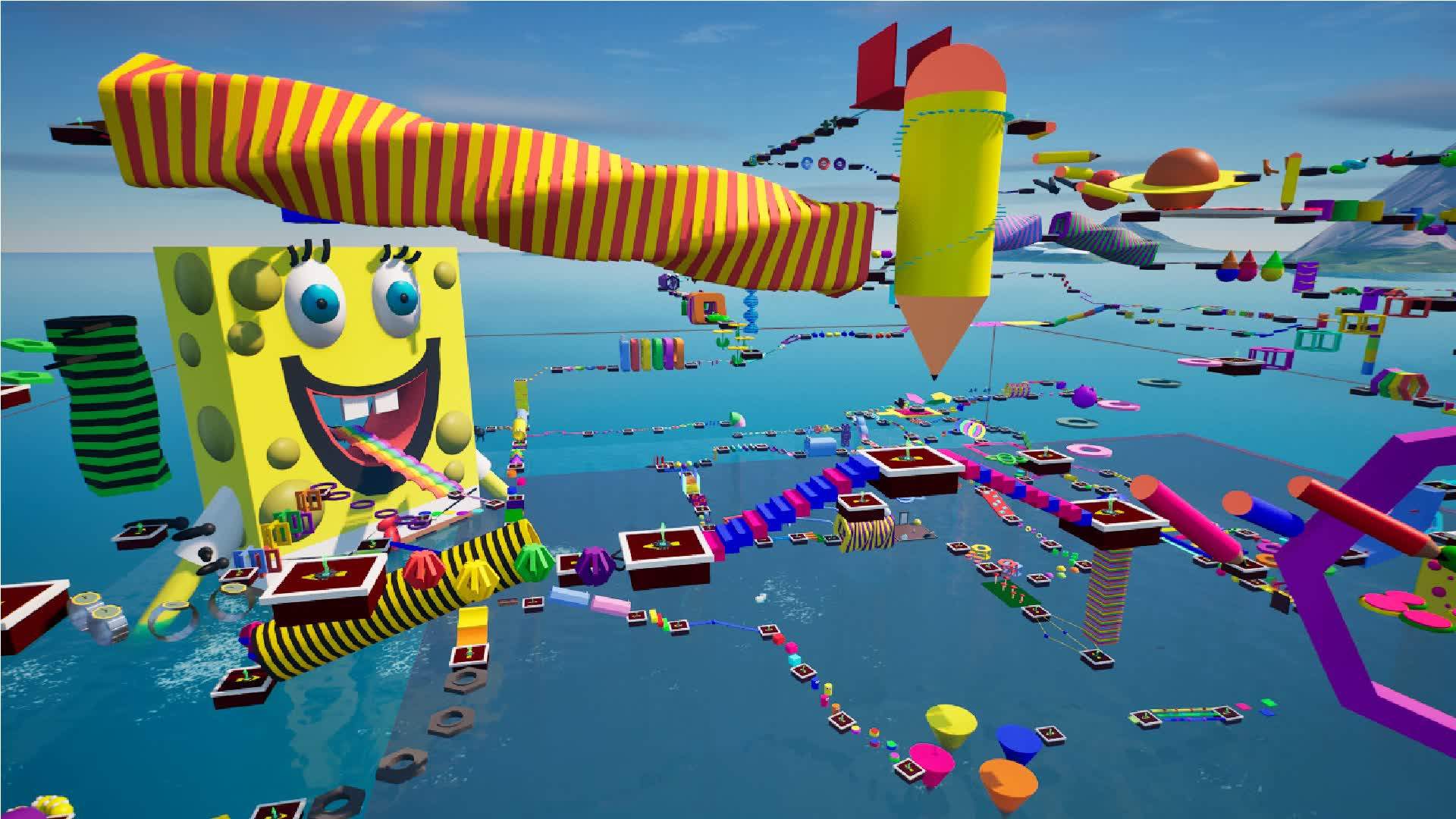 300 LEVEL OBBY PARKOUR🌈