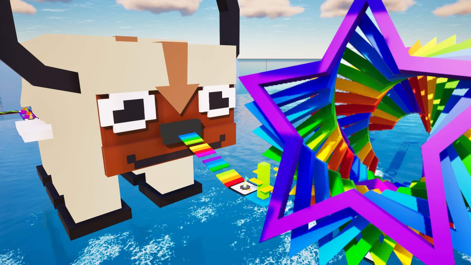 ✨ EASY PARKOUR 333 LEVEL OBBY DEATHRUN