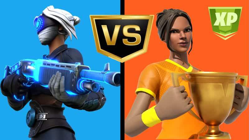 NEON BLUE VS NEON ORANGE TDM