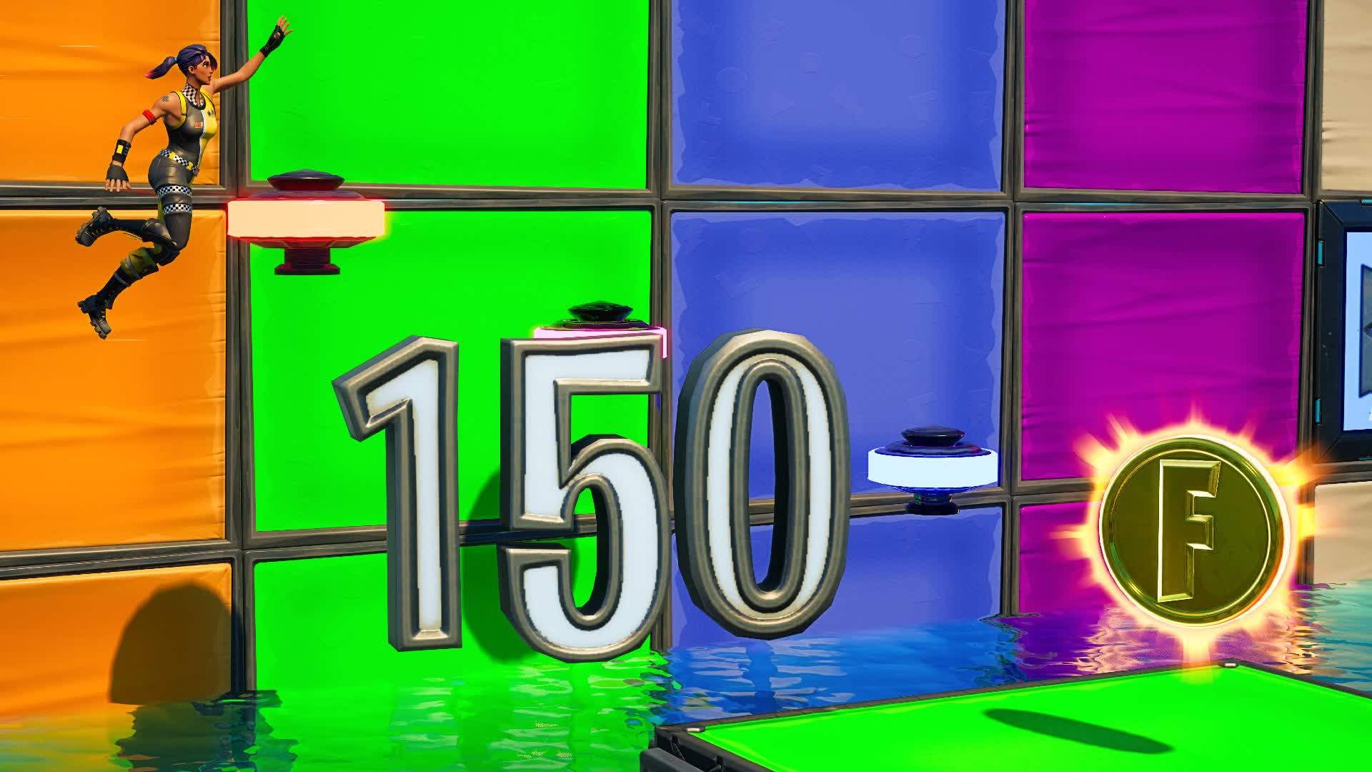 ⭐Rainbow Parkour 150+🌈