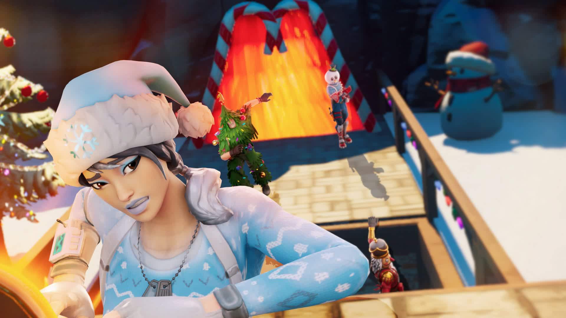 ❄FROSTY PARKOUR RACE❄