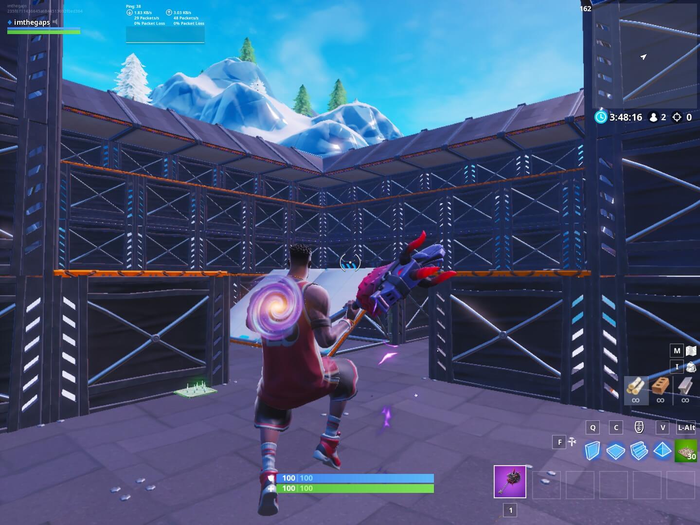 1v1 arena - no scope arena fortnite