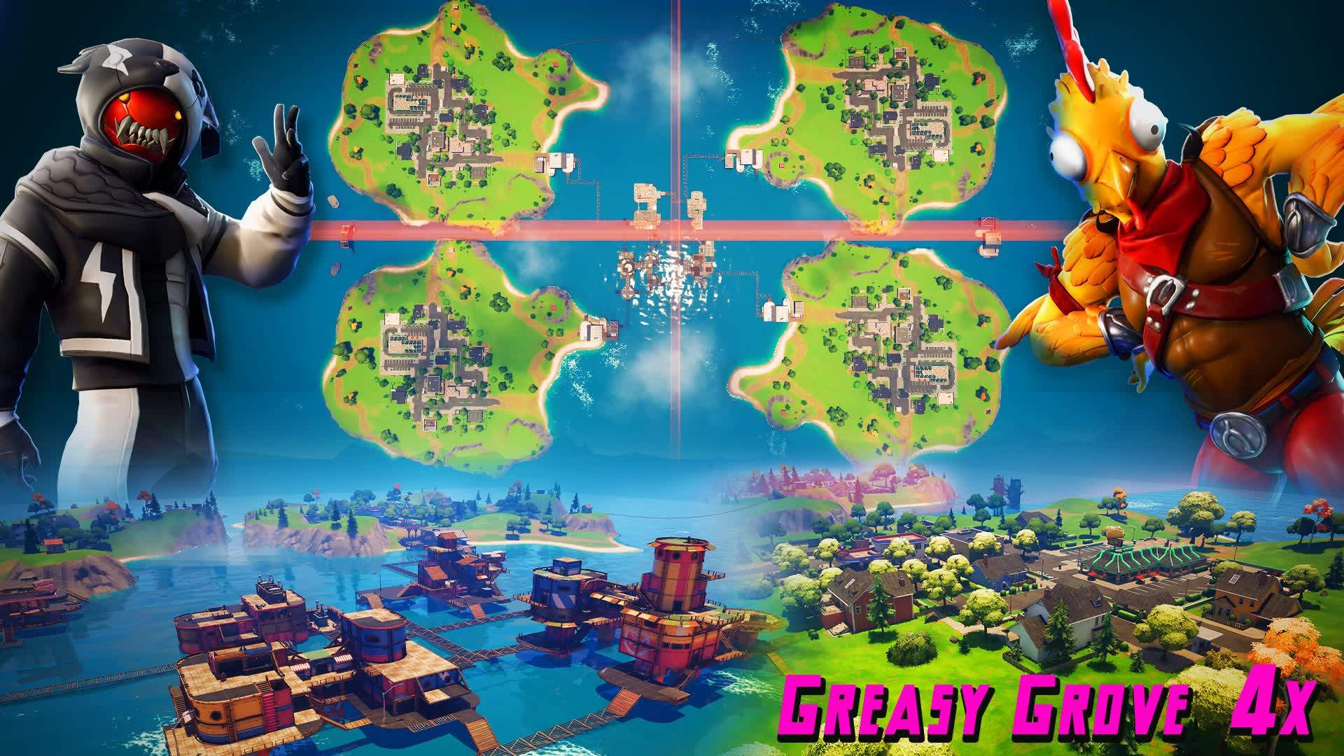 The Wall - Greasy Grove 4v4v4v4