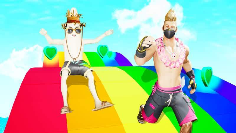 🌈🌤️EASY RAINBOW FUNRUN