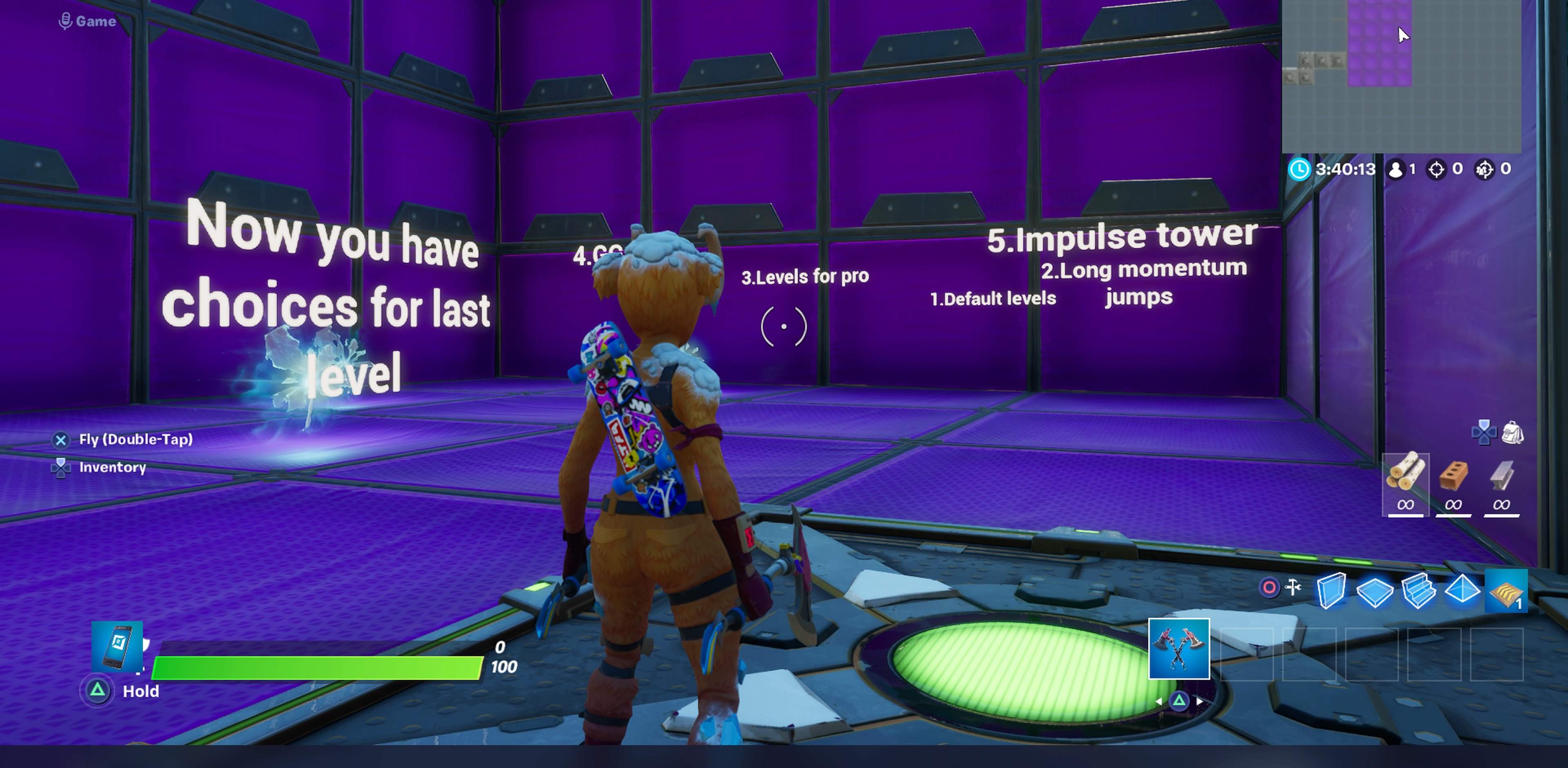 50 LEVEL DEFAULT DEATHRUN FOR YOUTUBERS