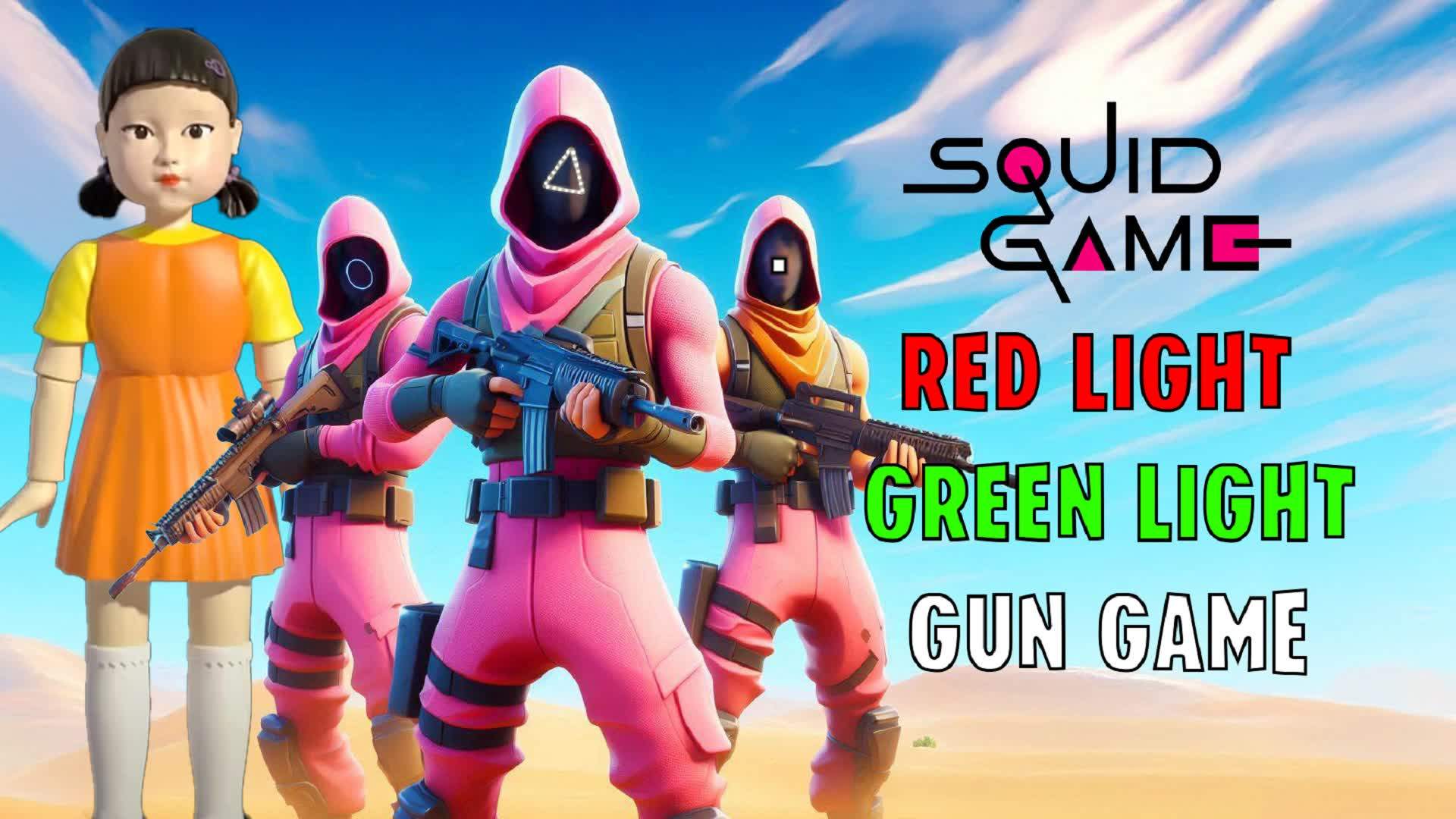 Squid Game Red Light Green Gun Game