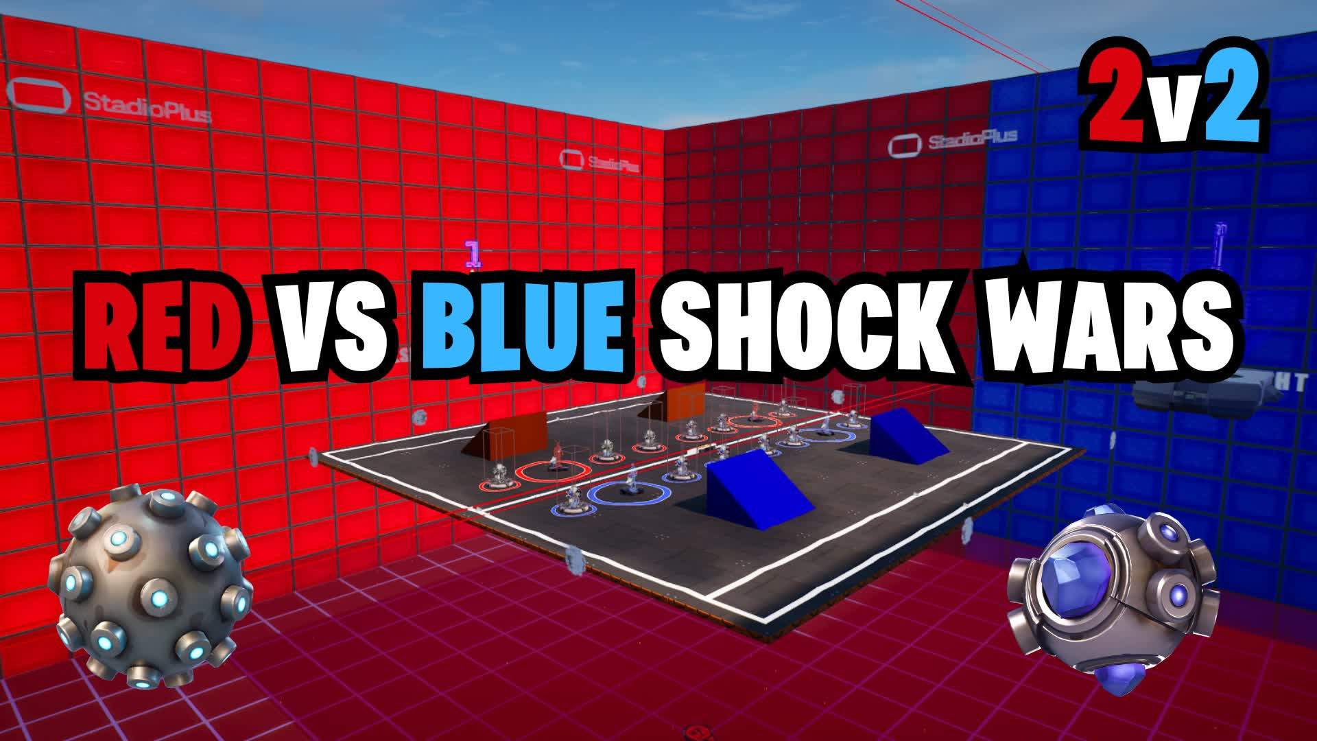 RED VS BLUEπ΄π΅ SHOCK WARSπ₯2v2