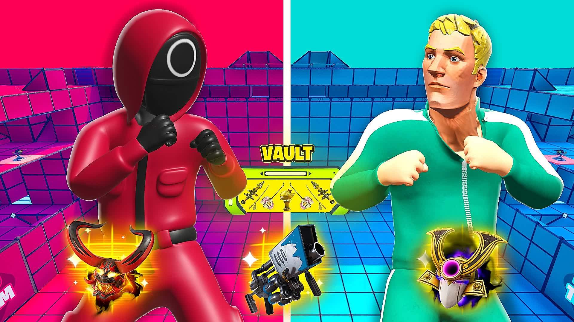 SQUID RED VS BLUE 🔴🔵