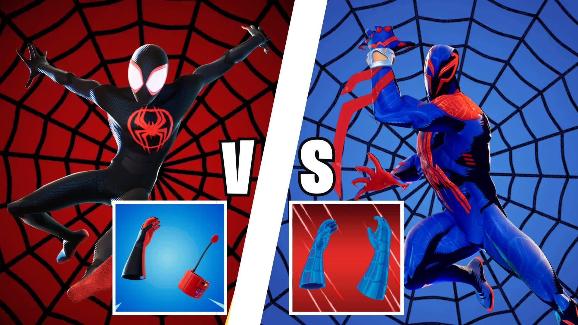 ❤️ MILES MORALES VS SPIDER 2099 💙