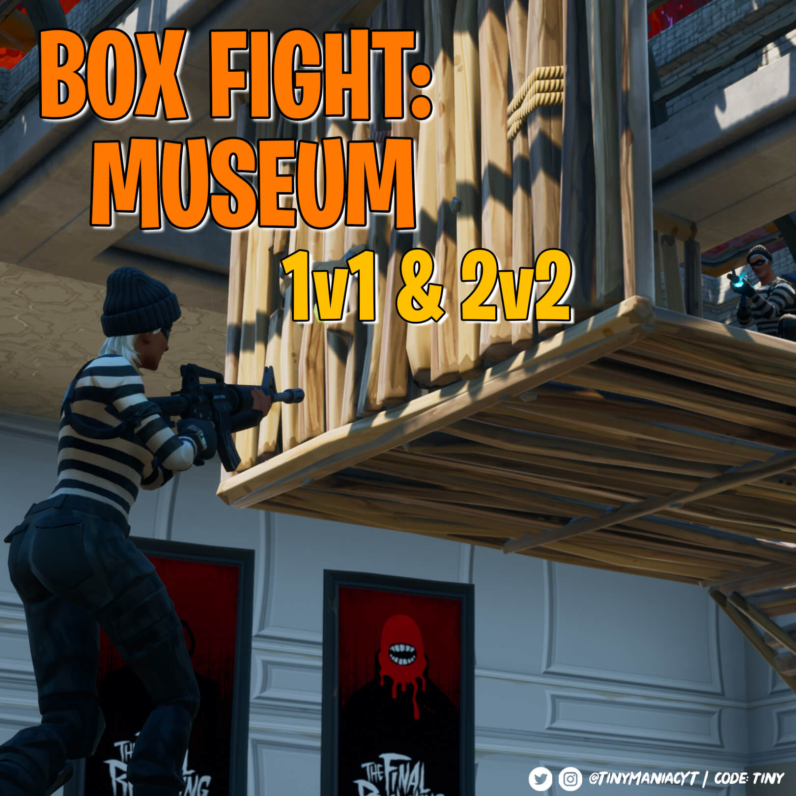 BOX FIGHT: MUSEUM | 1V1 & 2V2