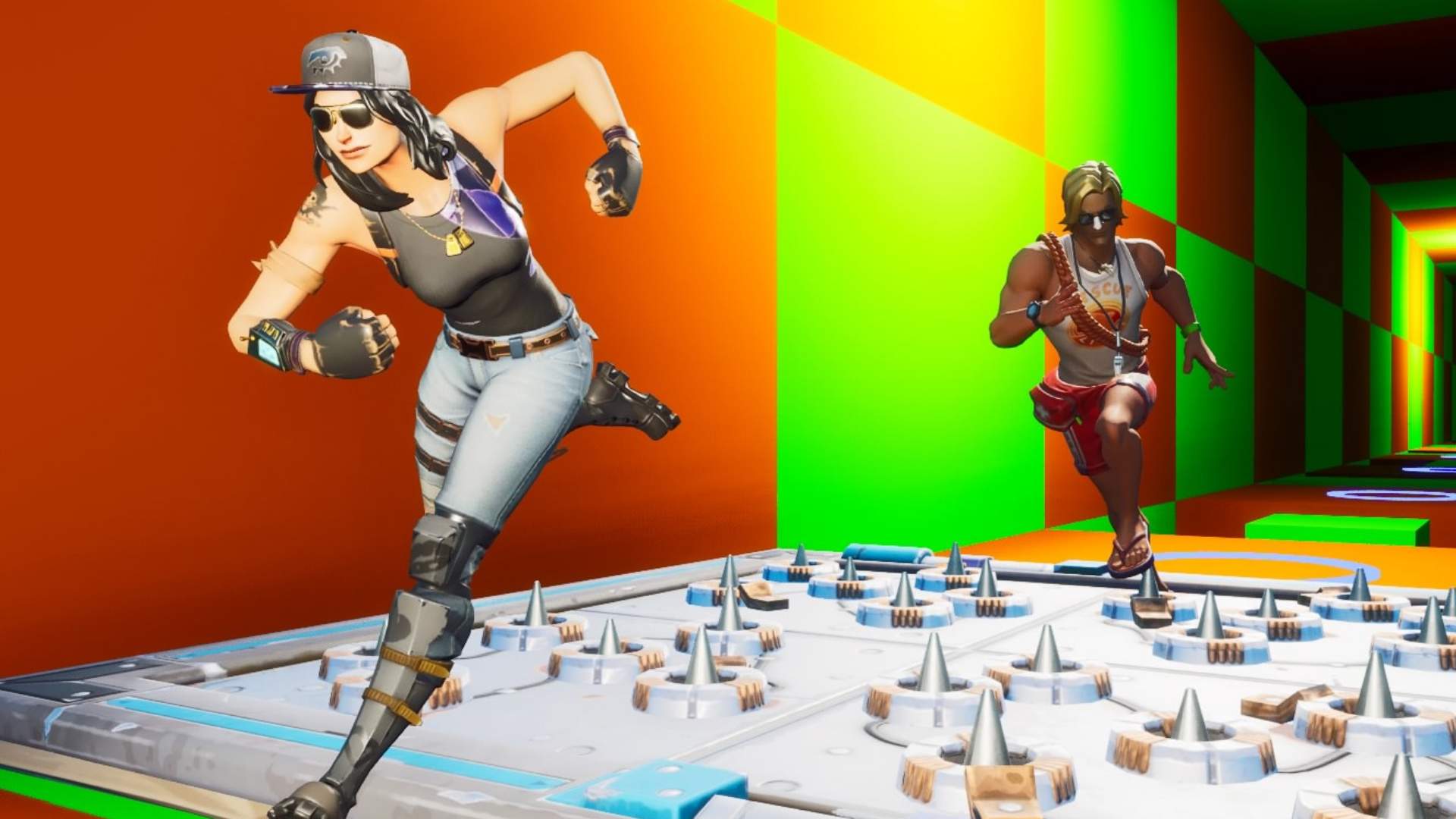 🎄 101 LEVELS EASY DEATHRUN 🎄