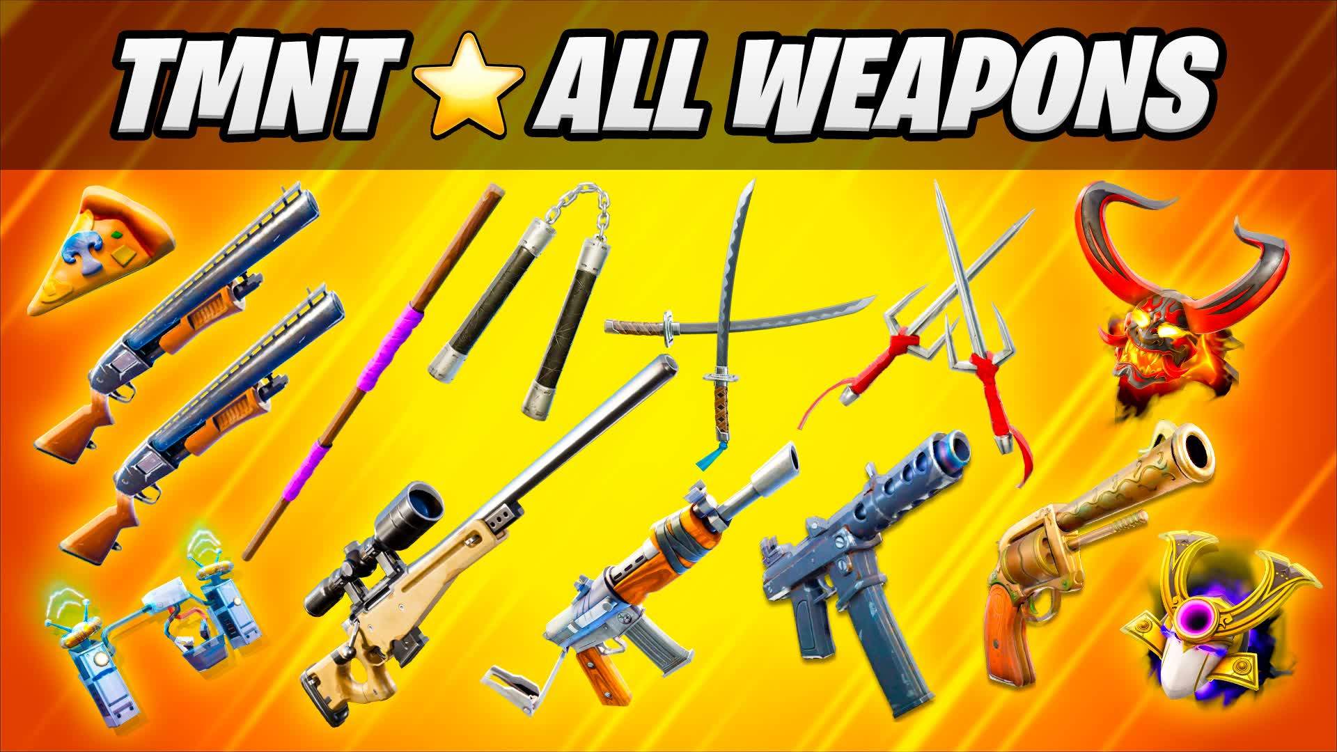 TMNT ⭐ ALL WEAPONS ⭐ FFA