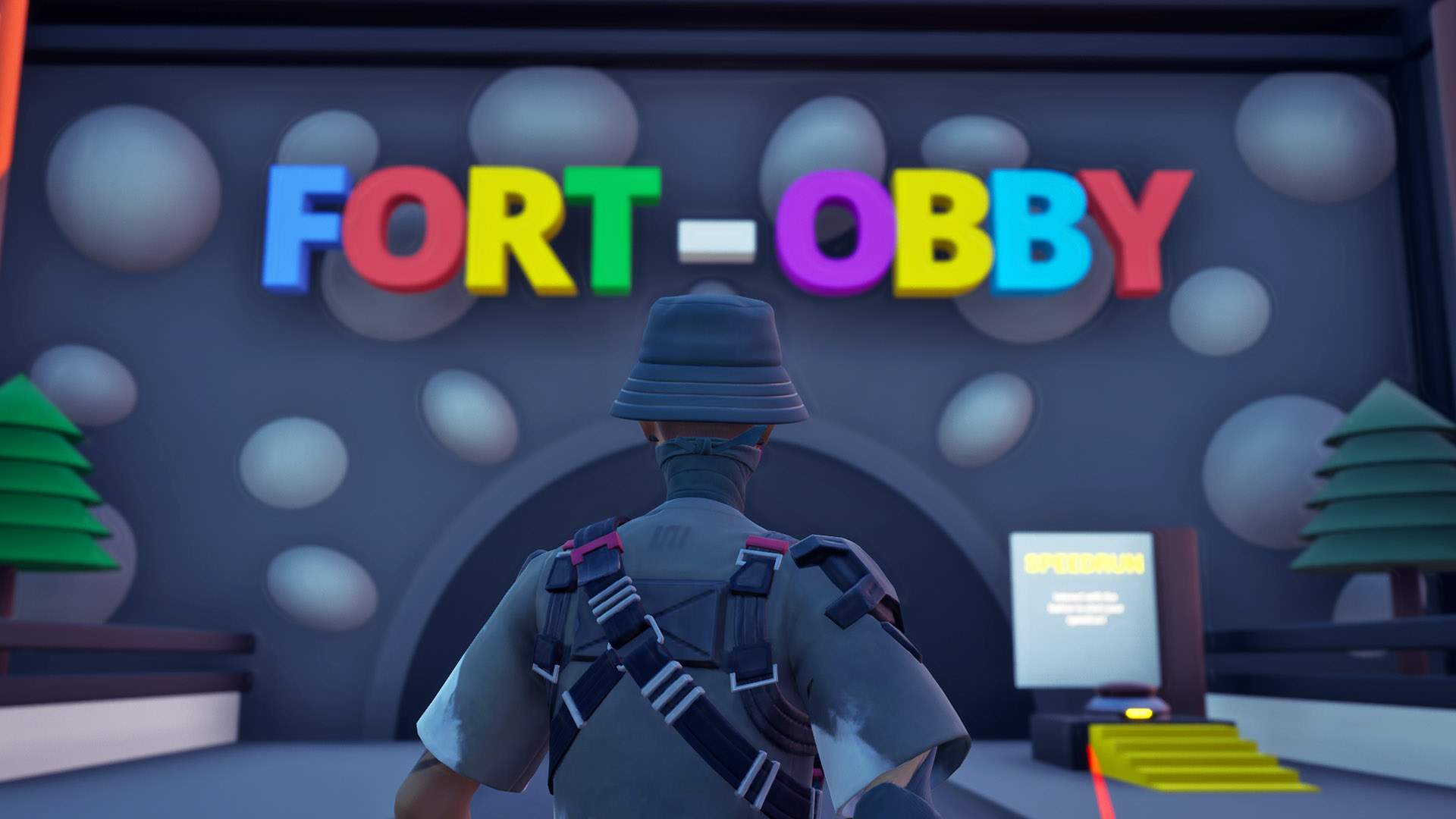 FORT-OBBY 100 Lvl FUN RUN