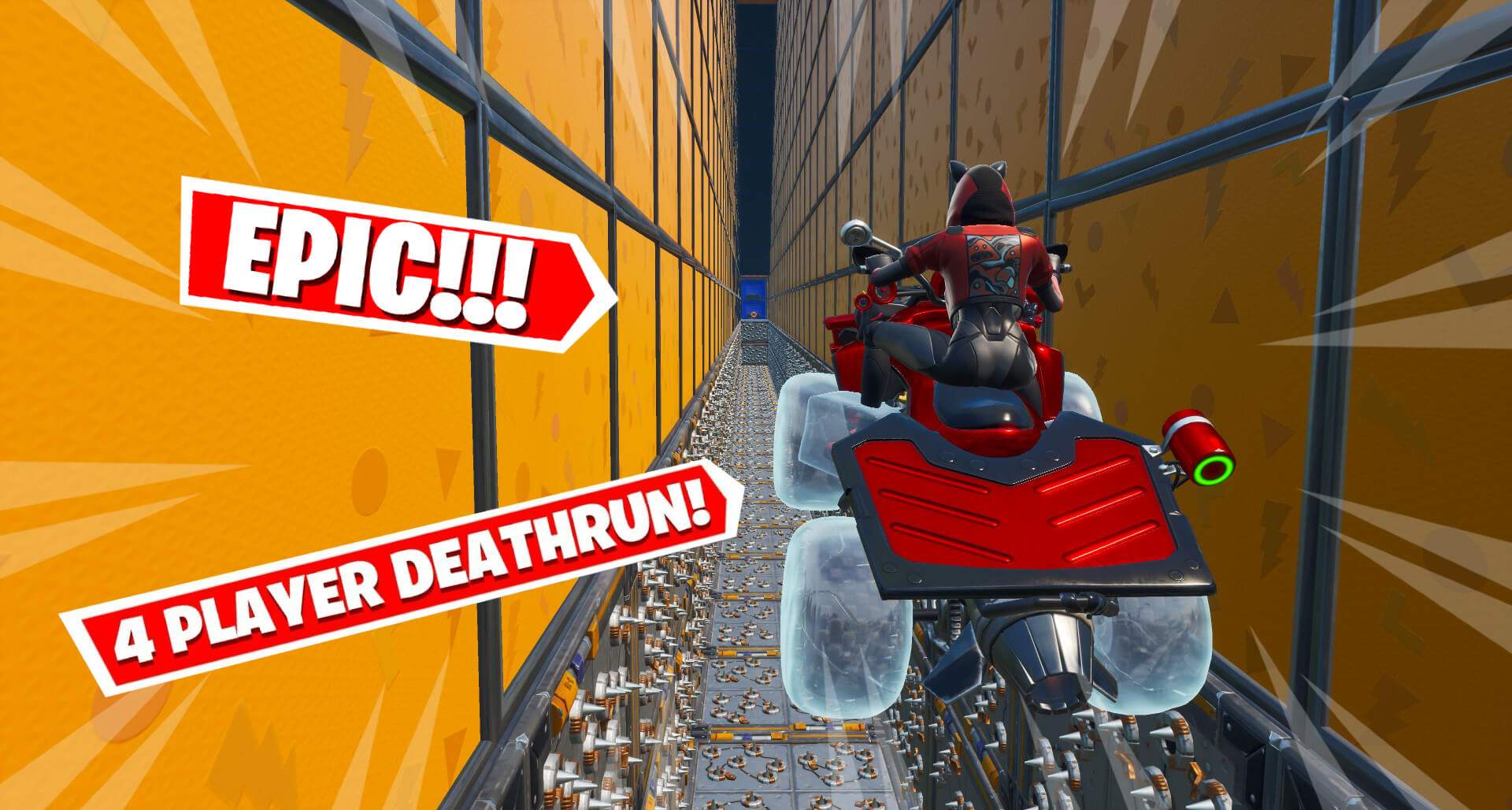 THE ULTIMATE 4 PLAYER DEATHRUN RACE!