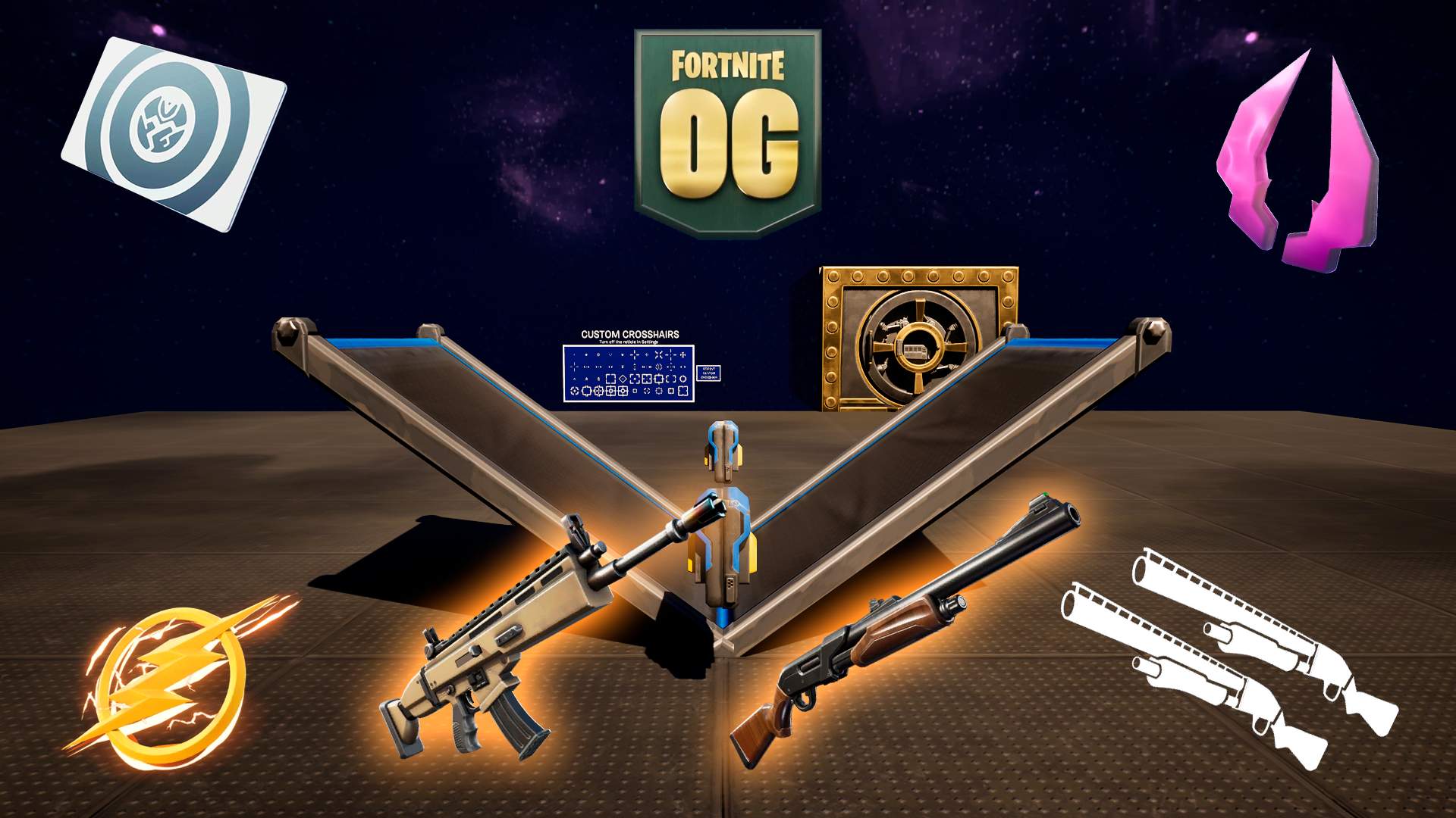 OG Heroes 1v1 Build Fight