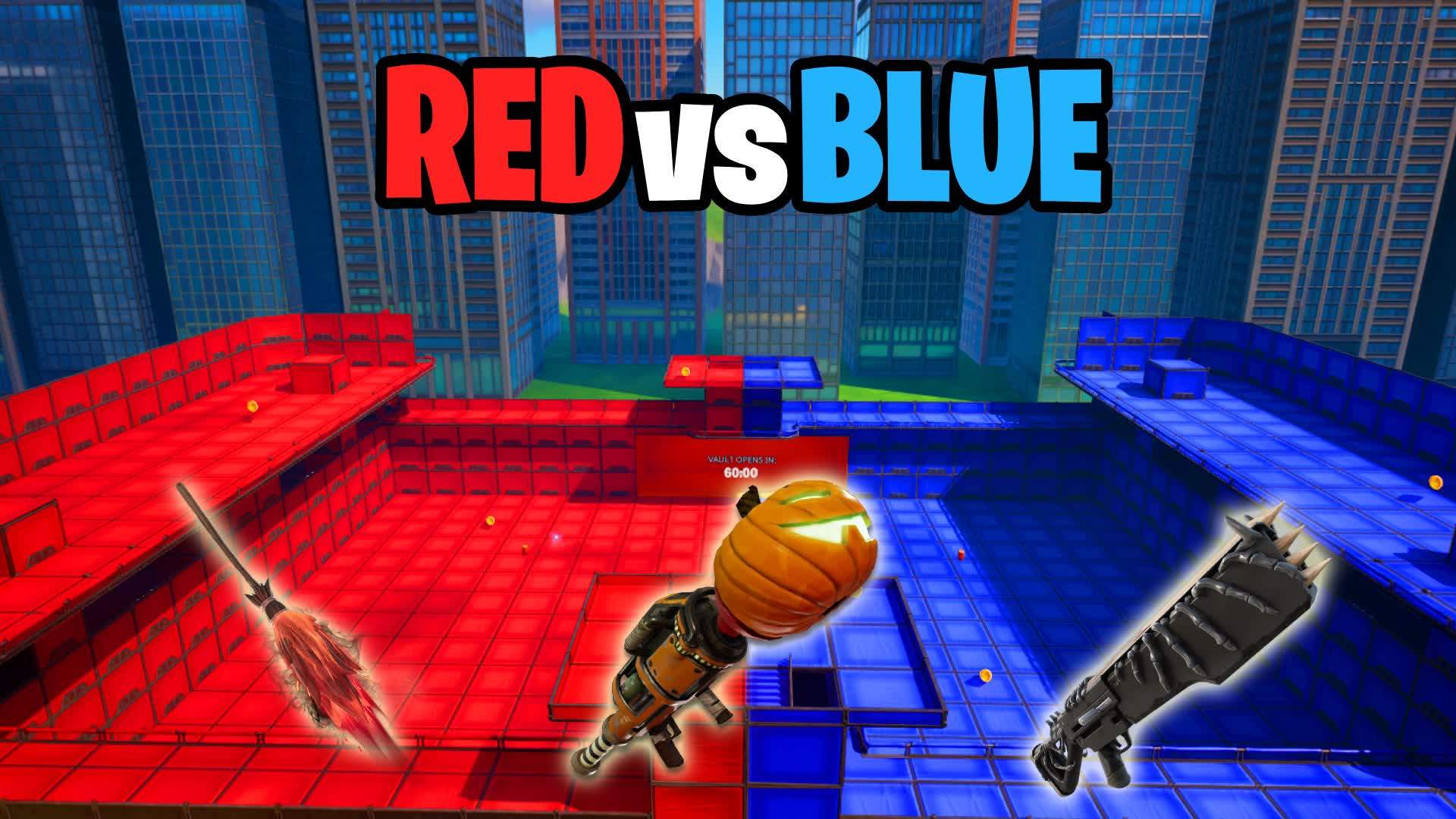 🏙️ CITY 🔴 RED VS BLUE 🔵