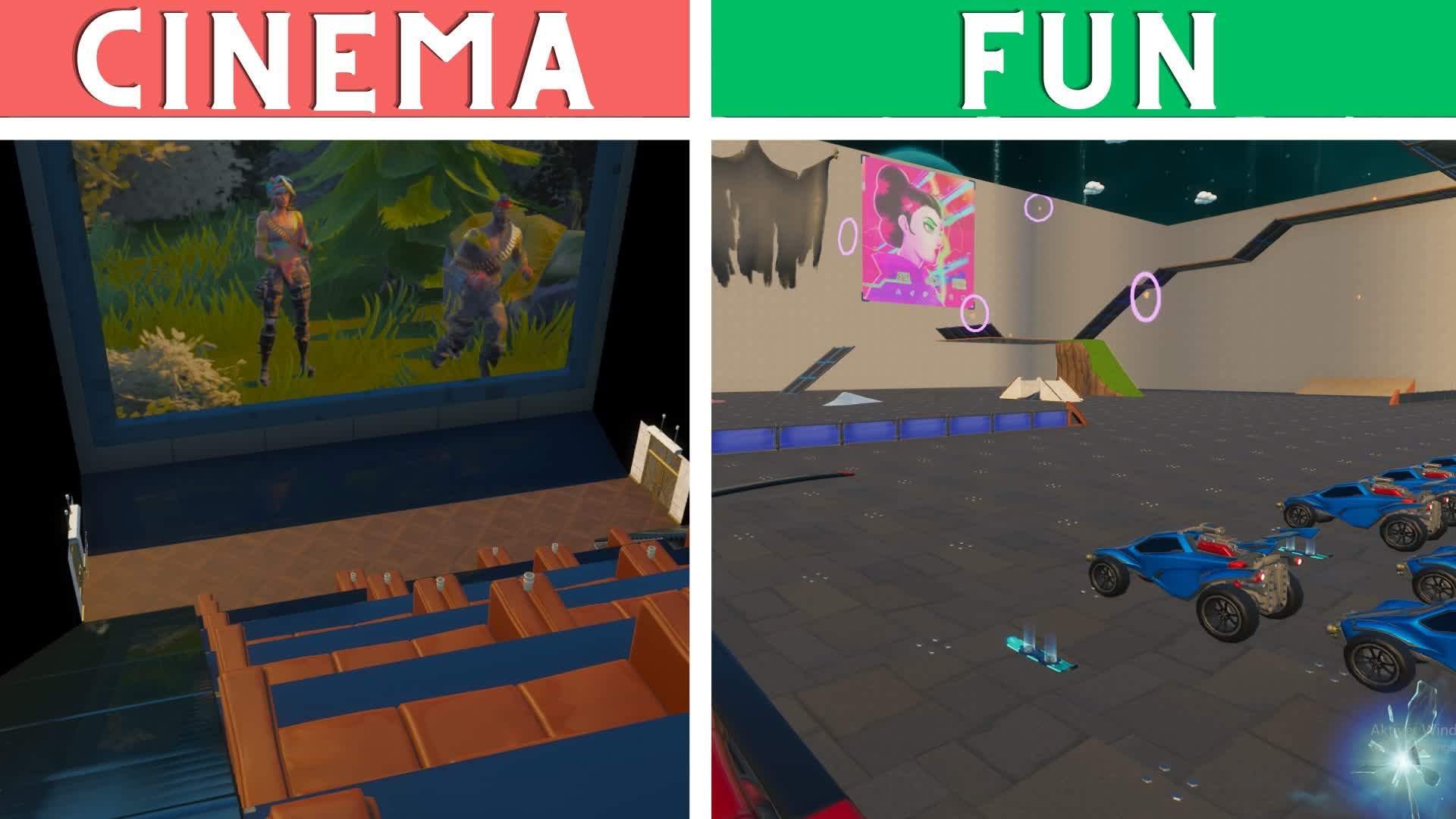 🔴 Fortnite Cinema & Fun Land