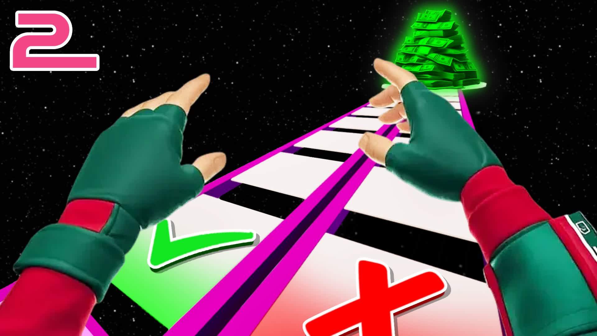 1% WIN IMPOSSIBLE GLASS BRIDGE OCTO GAME