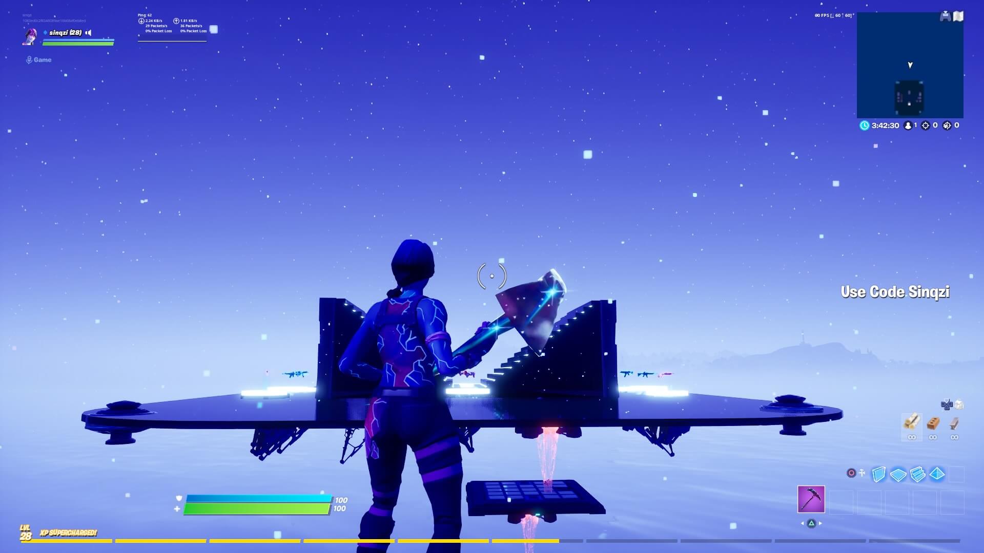 SINQZI'S FLOATING 1V1 MAP