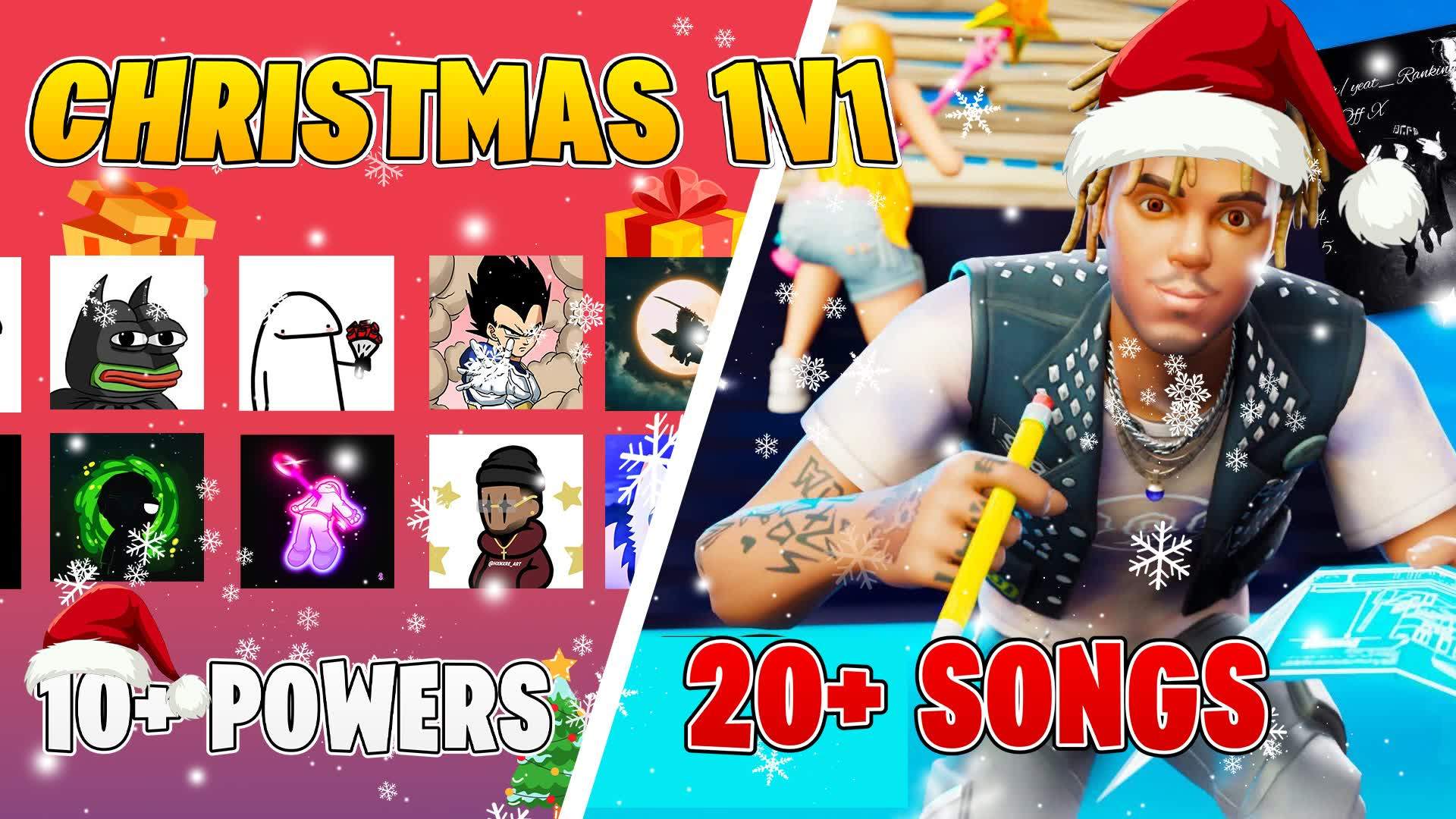 🎅CHRISTMAS 1V1 MUSIC🎄[❄️10+ POWERS🔥]