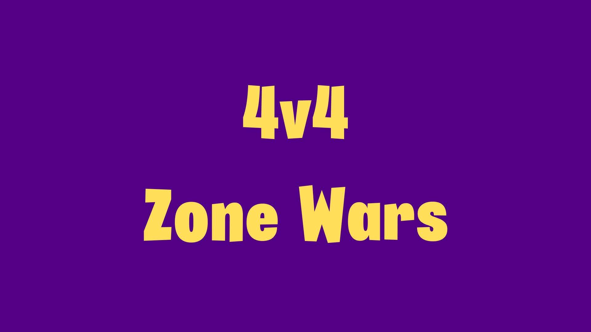 4v4 Zone Wars