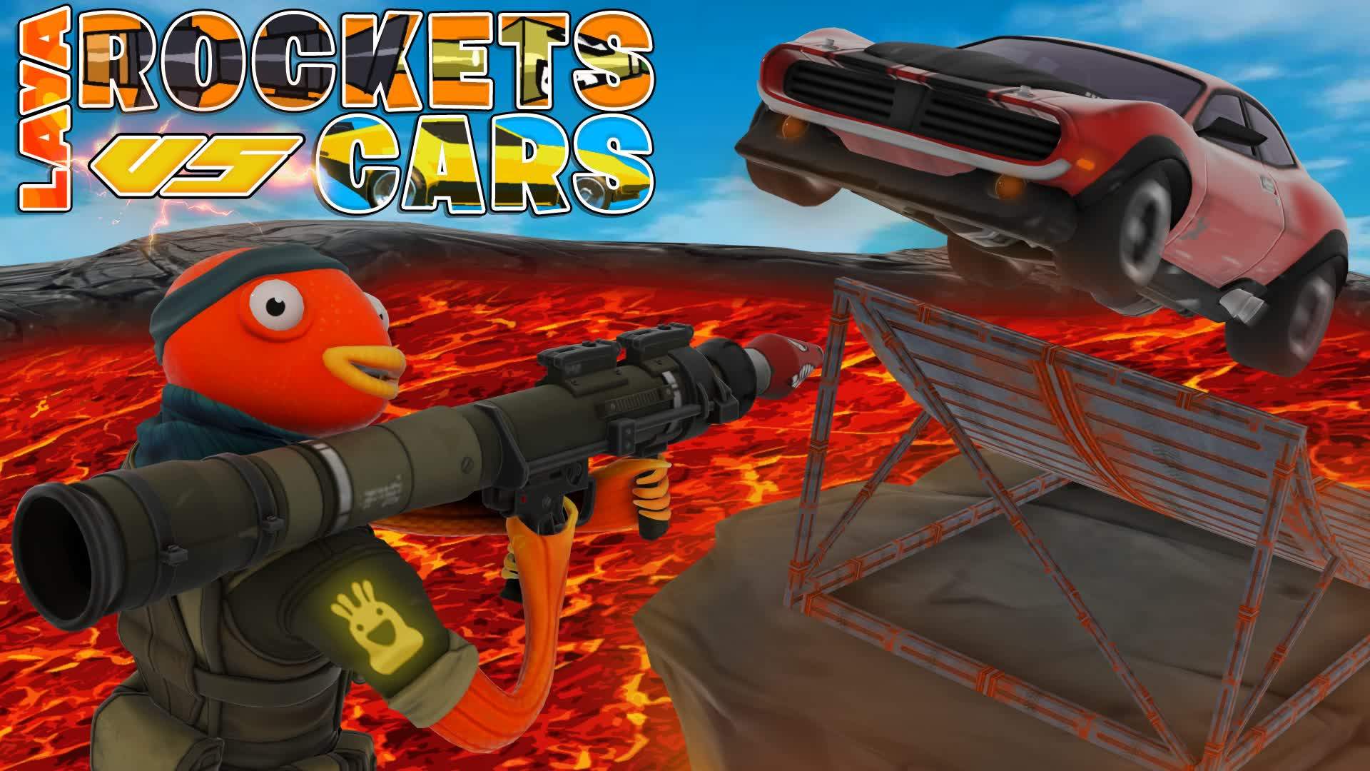 Lava Rockets Vs Cars
