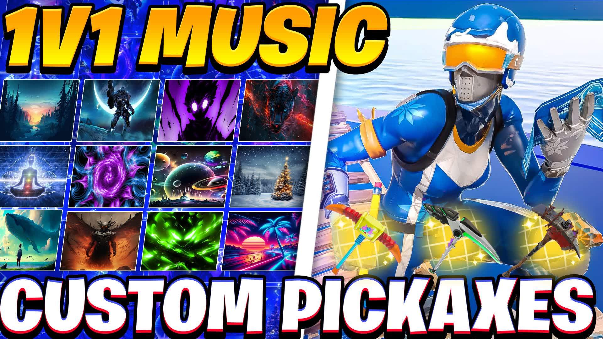 🏆 MUSIC 1v1 [50+ SONGS]