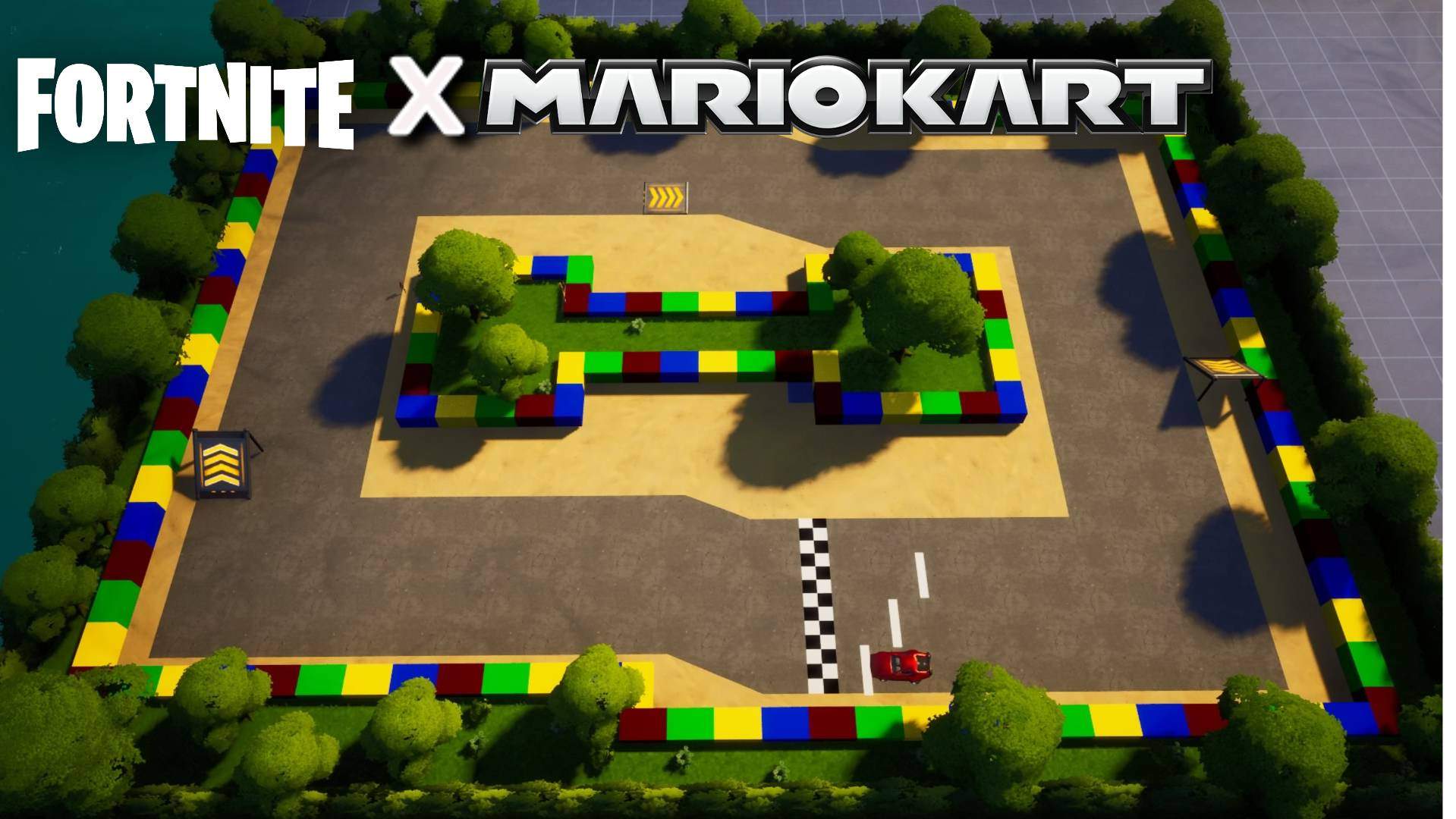 MARIO KART IN FORTNITE