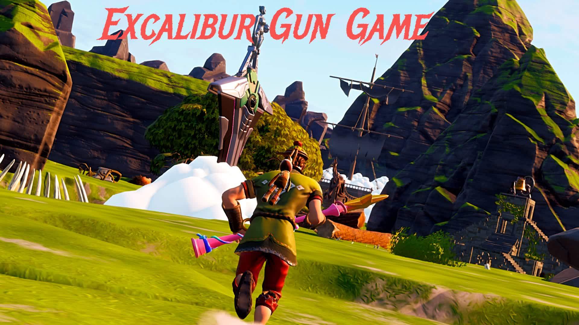 ☁ Excalibur Trio Gun Game ☁